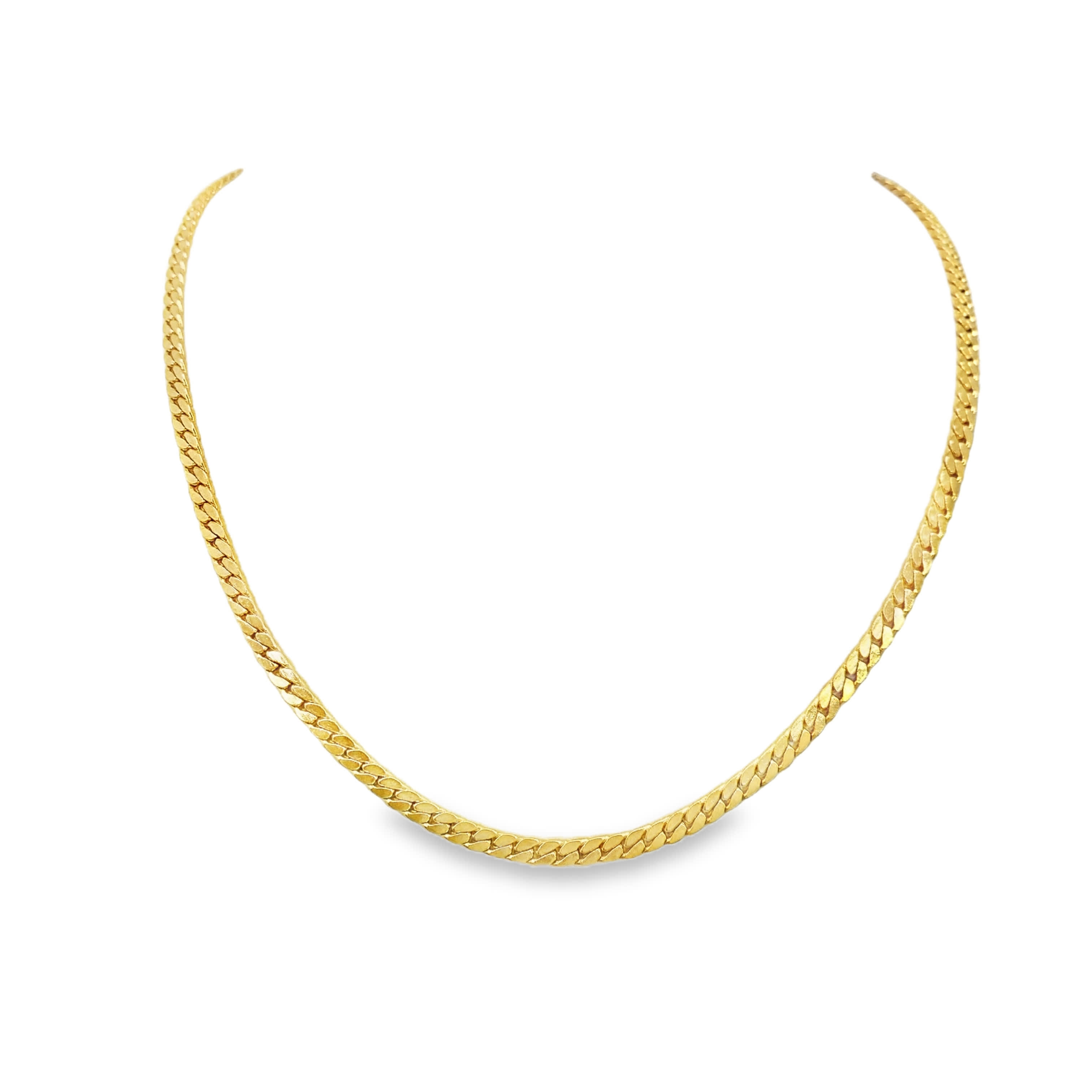 Elegancki złocony naszyjnik