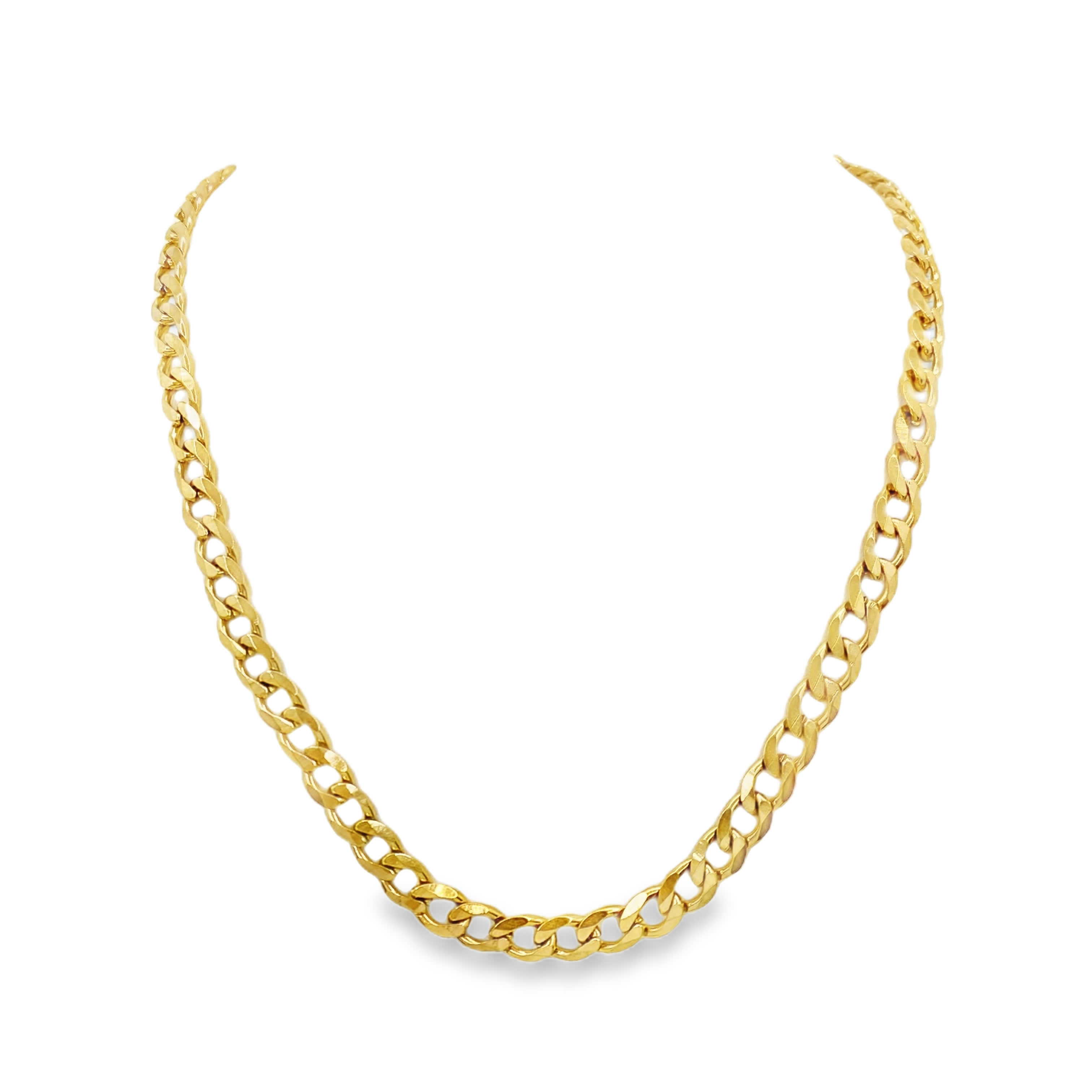 Klasyczny naszyjnik ze złoconej stali