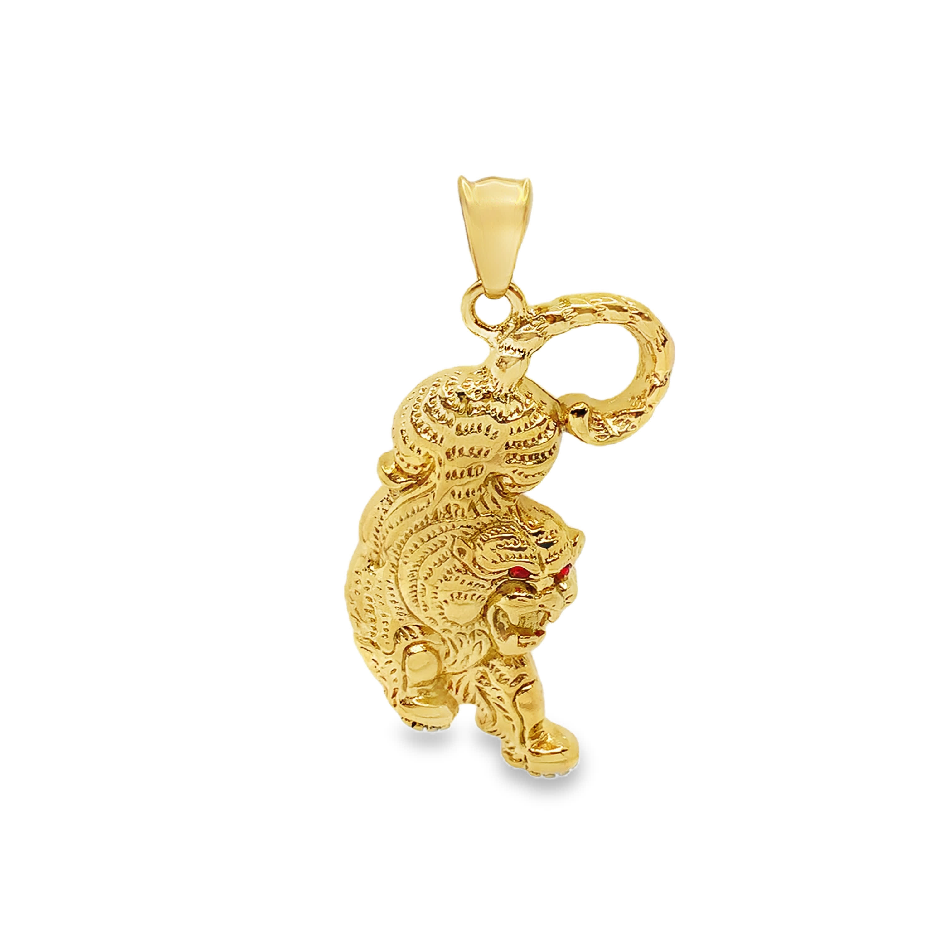 Złocony Tygrys Wisiorek