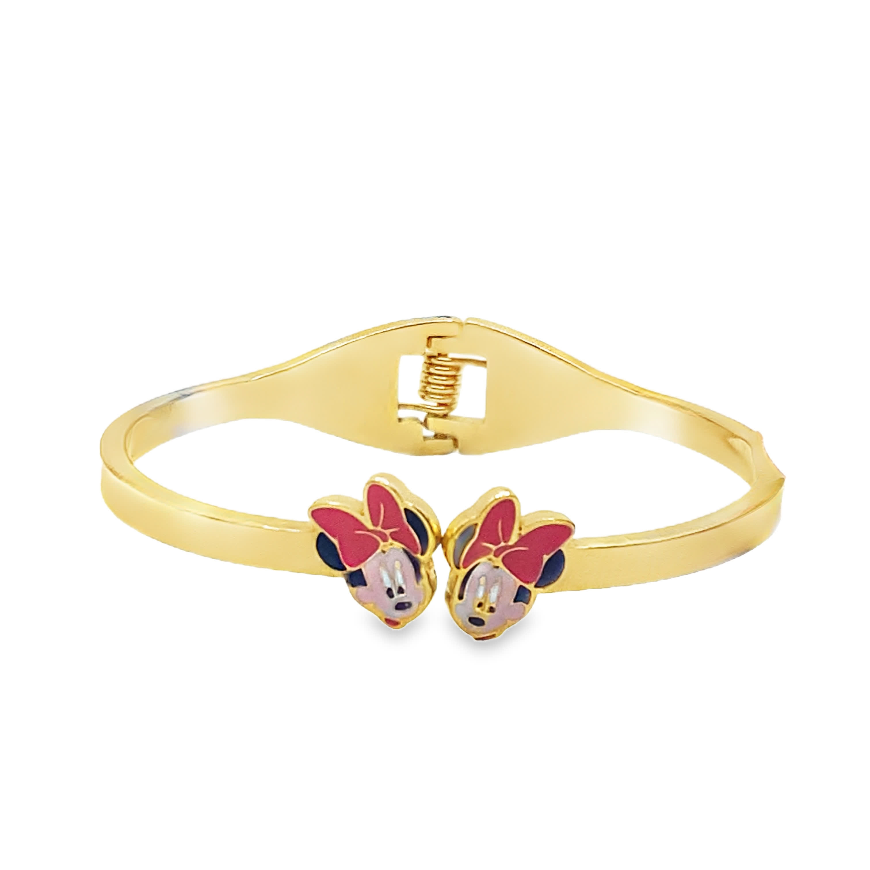 Bransoletka z żółtego złota z akcentami charakteru