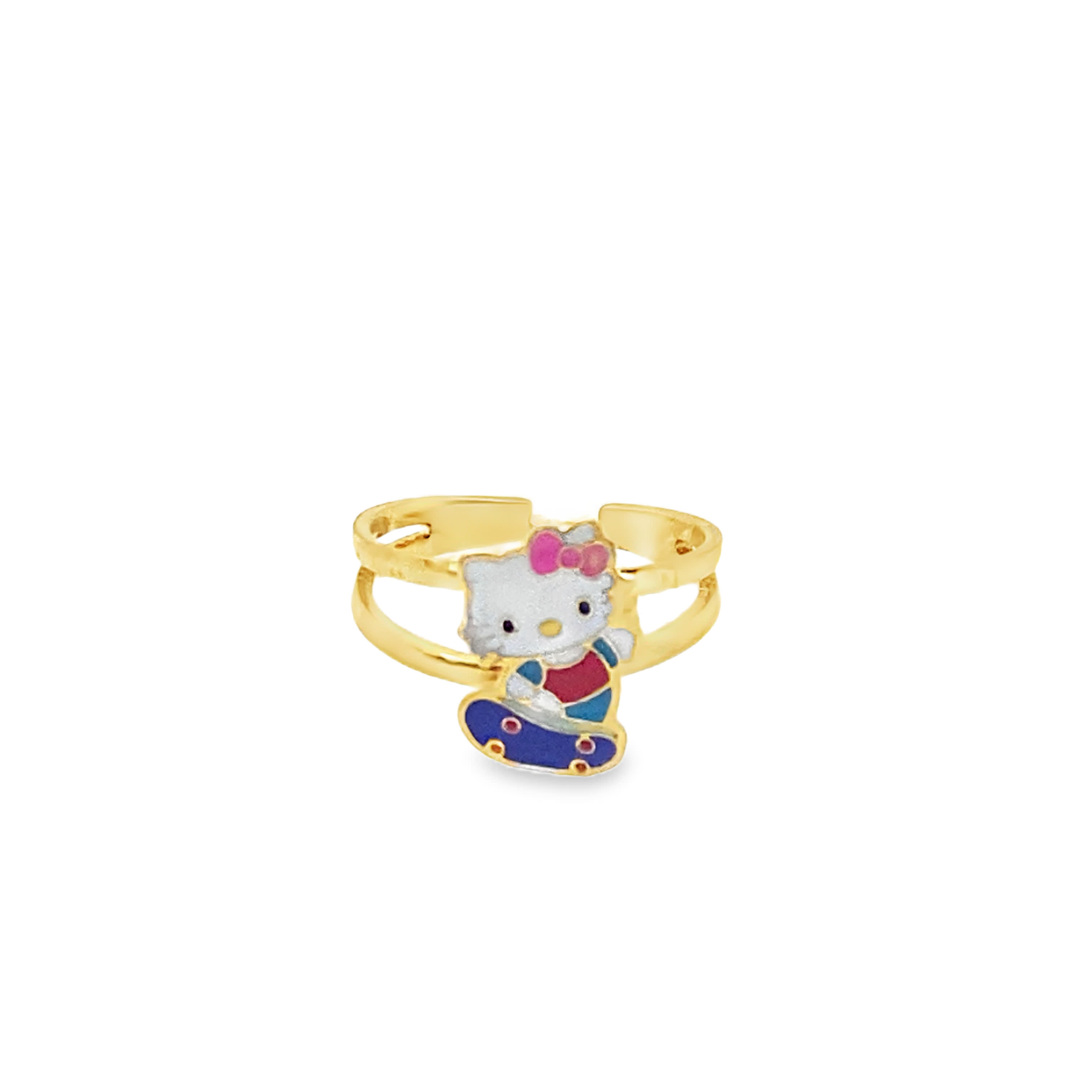 Nowość - pierścionek z żółtego złota