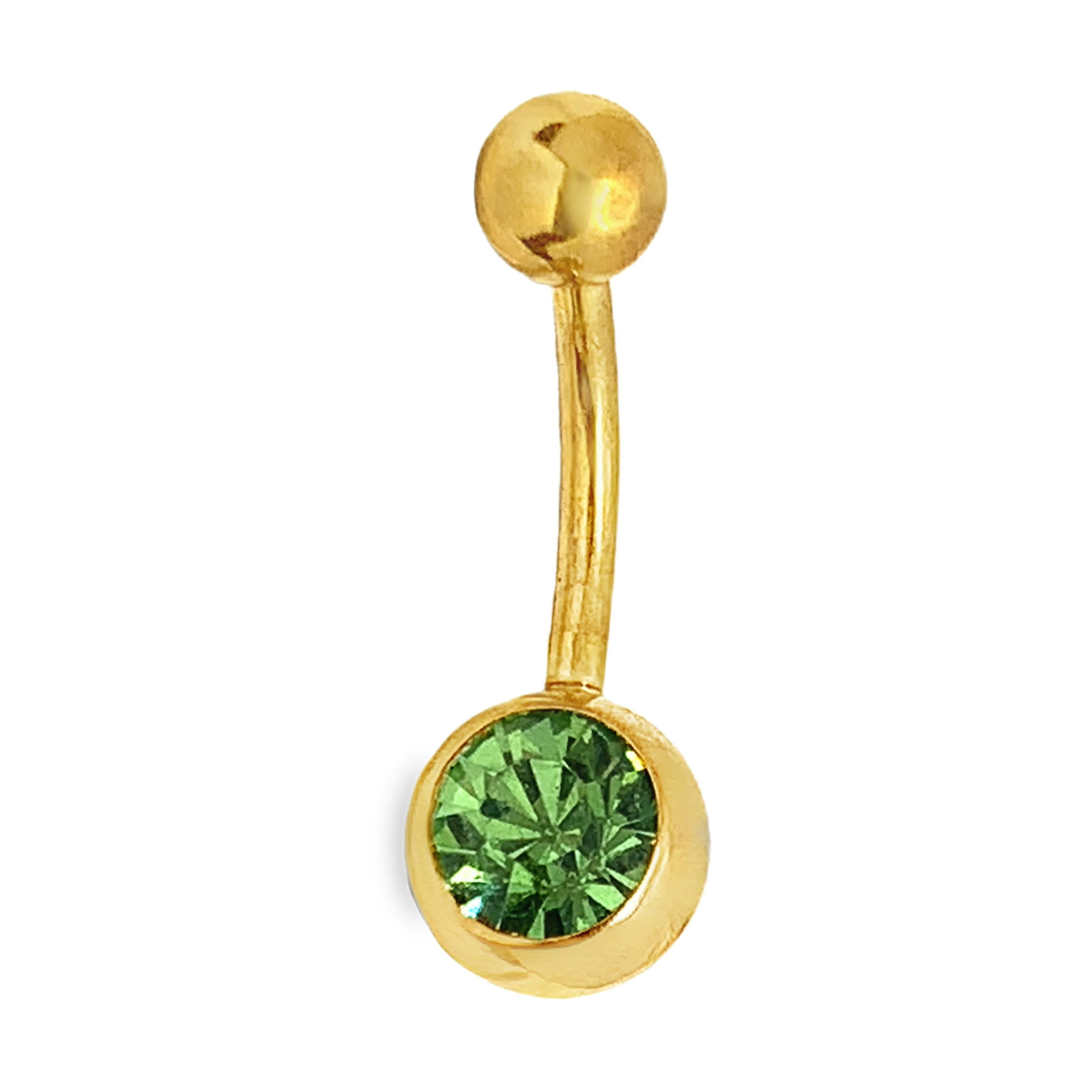 Wysokopołyskowy metaliczny curved barbell
