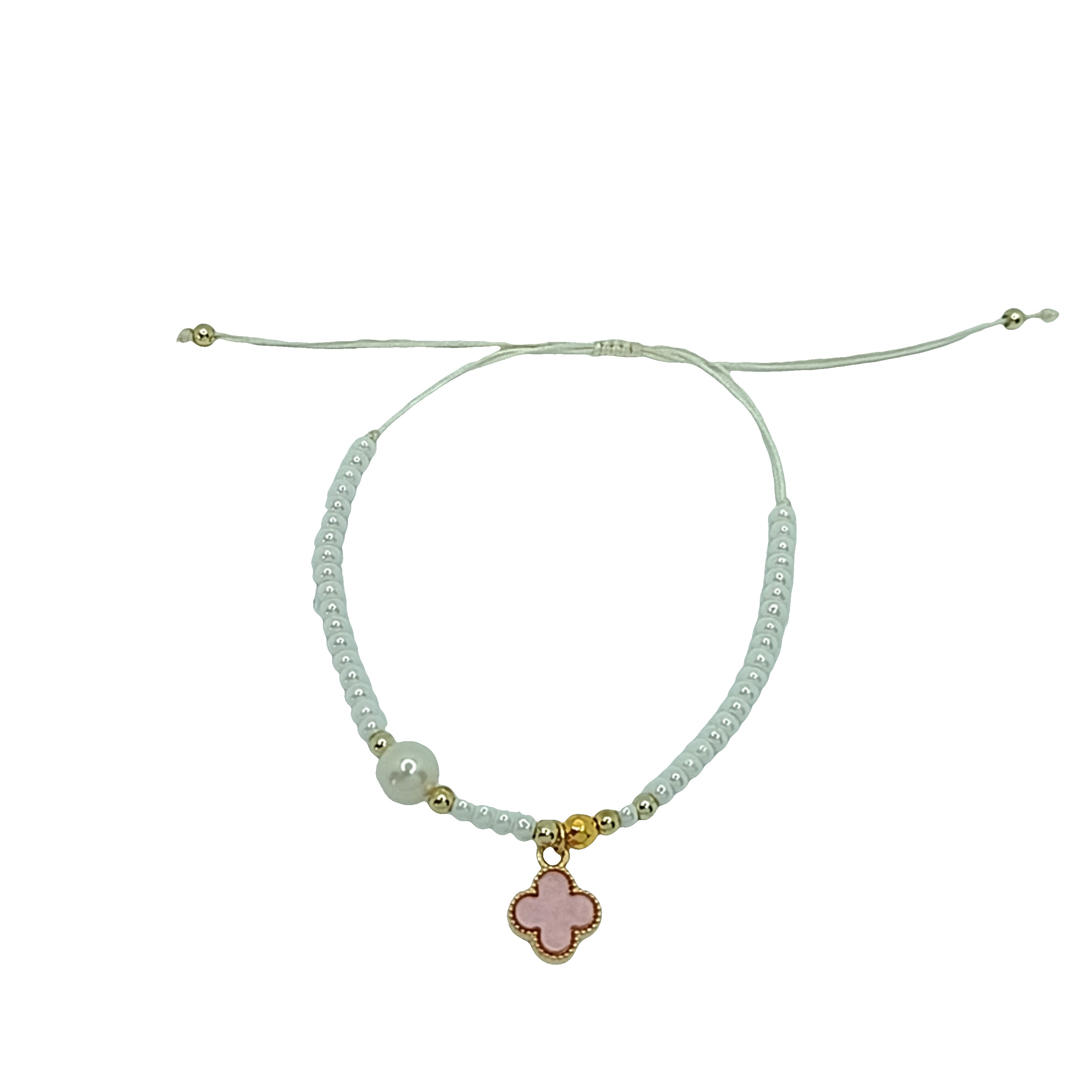 Minimalistyczna bransoletka z pereł i koralików