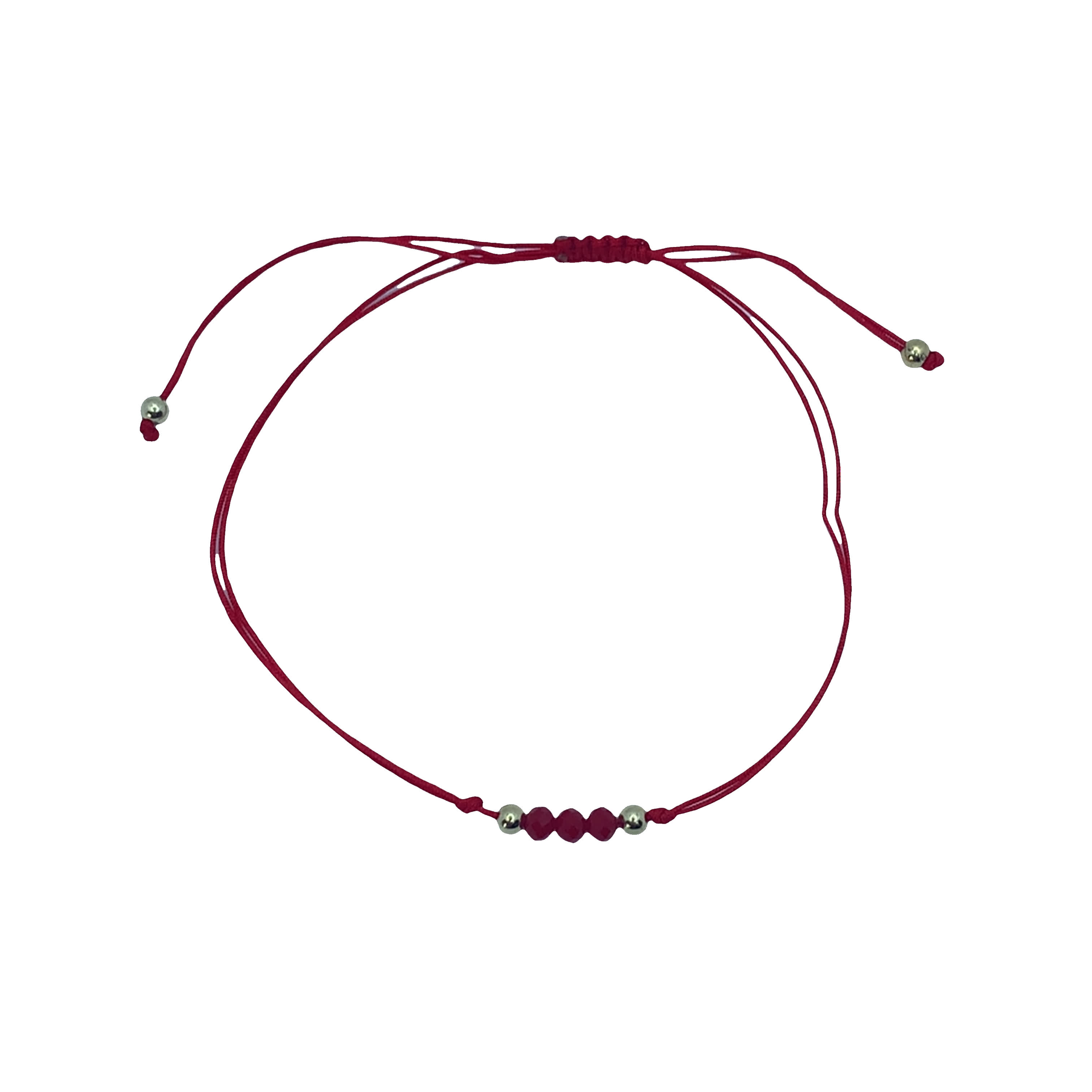 Bransoletka z koralików Ruby: minimalistyczna elegancja