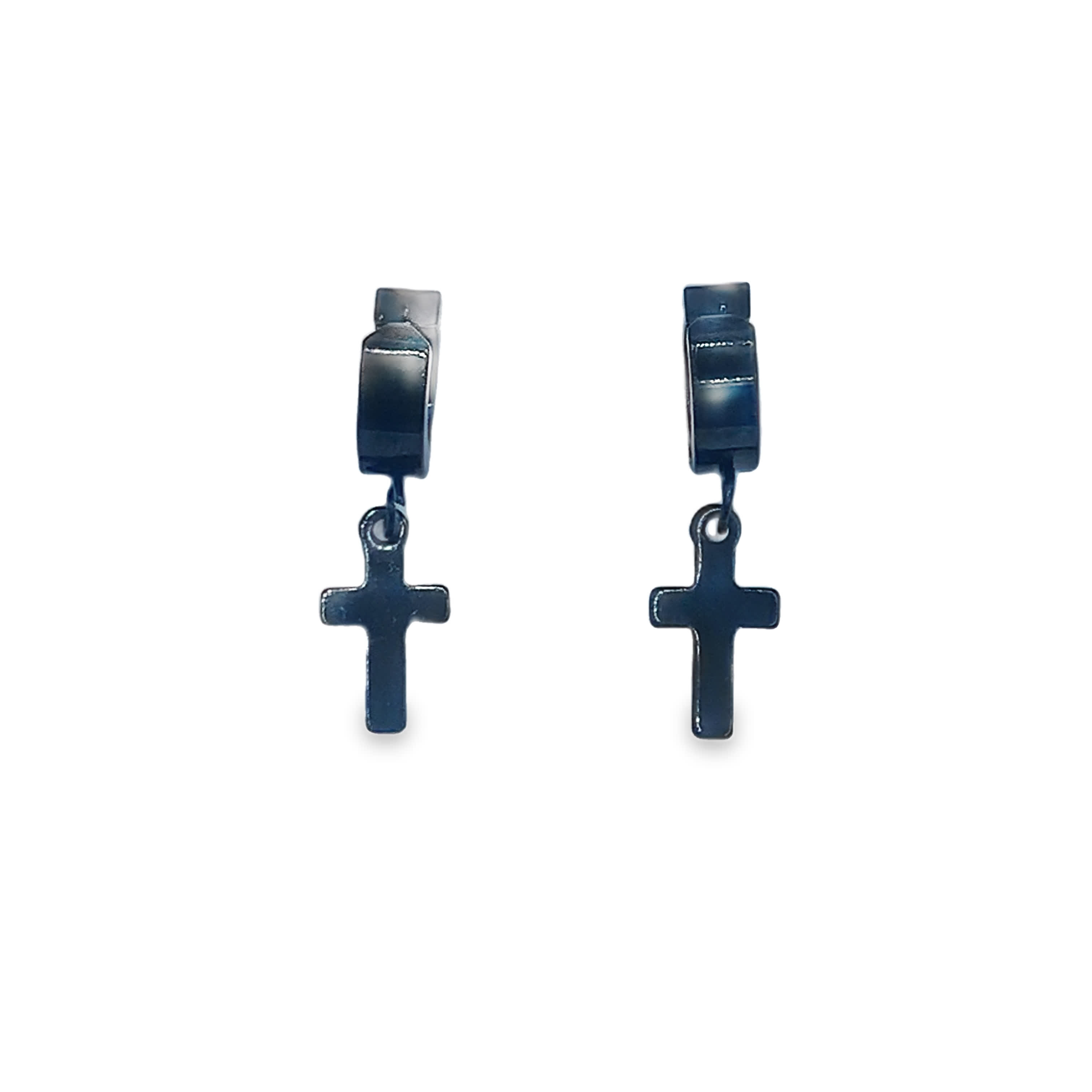 Minimalistyczne wiszące kolczyki z sylwetką