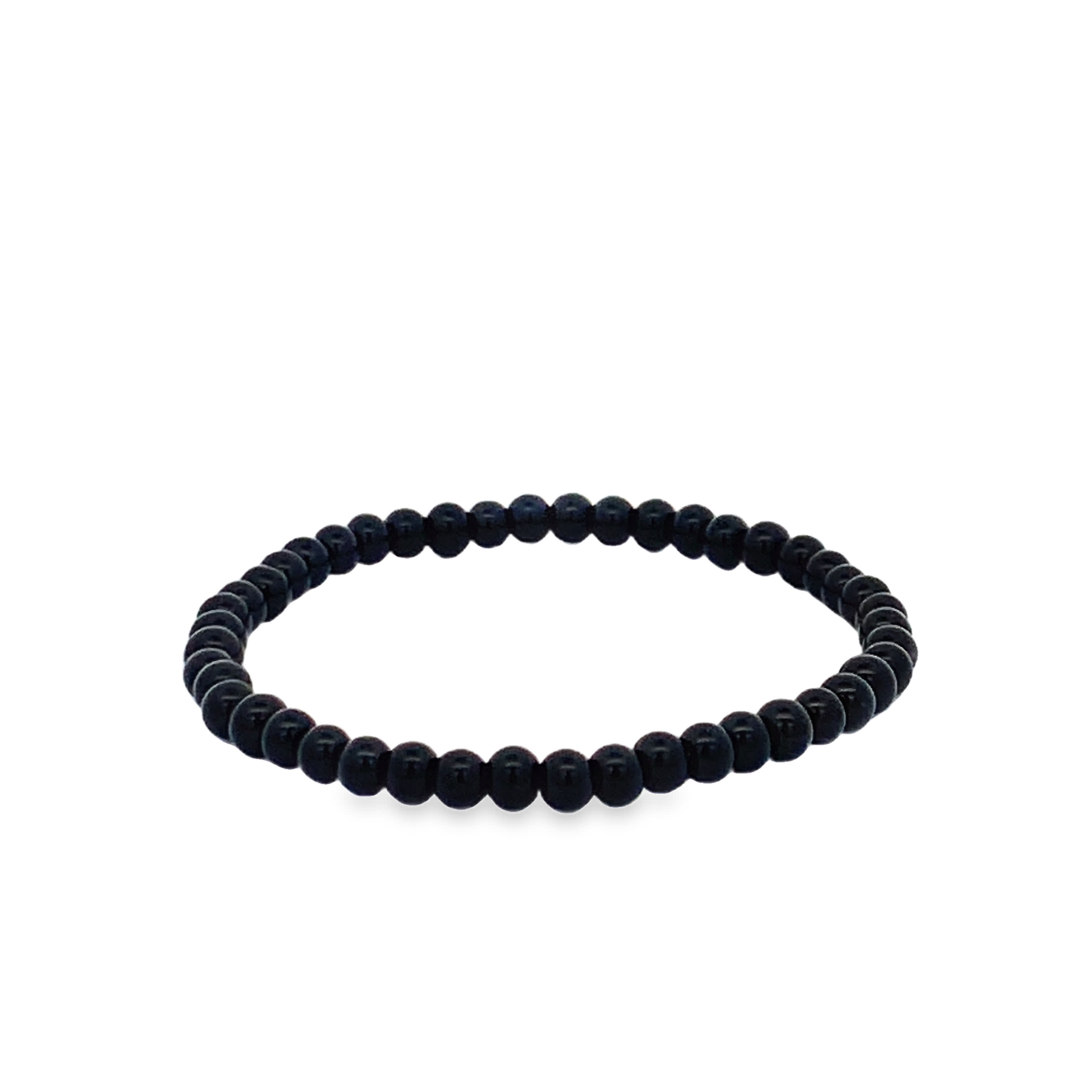 Elegancka bransoletka koralikowa bez metalu