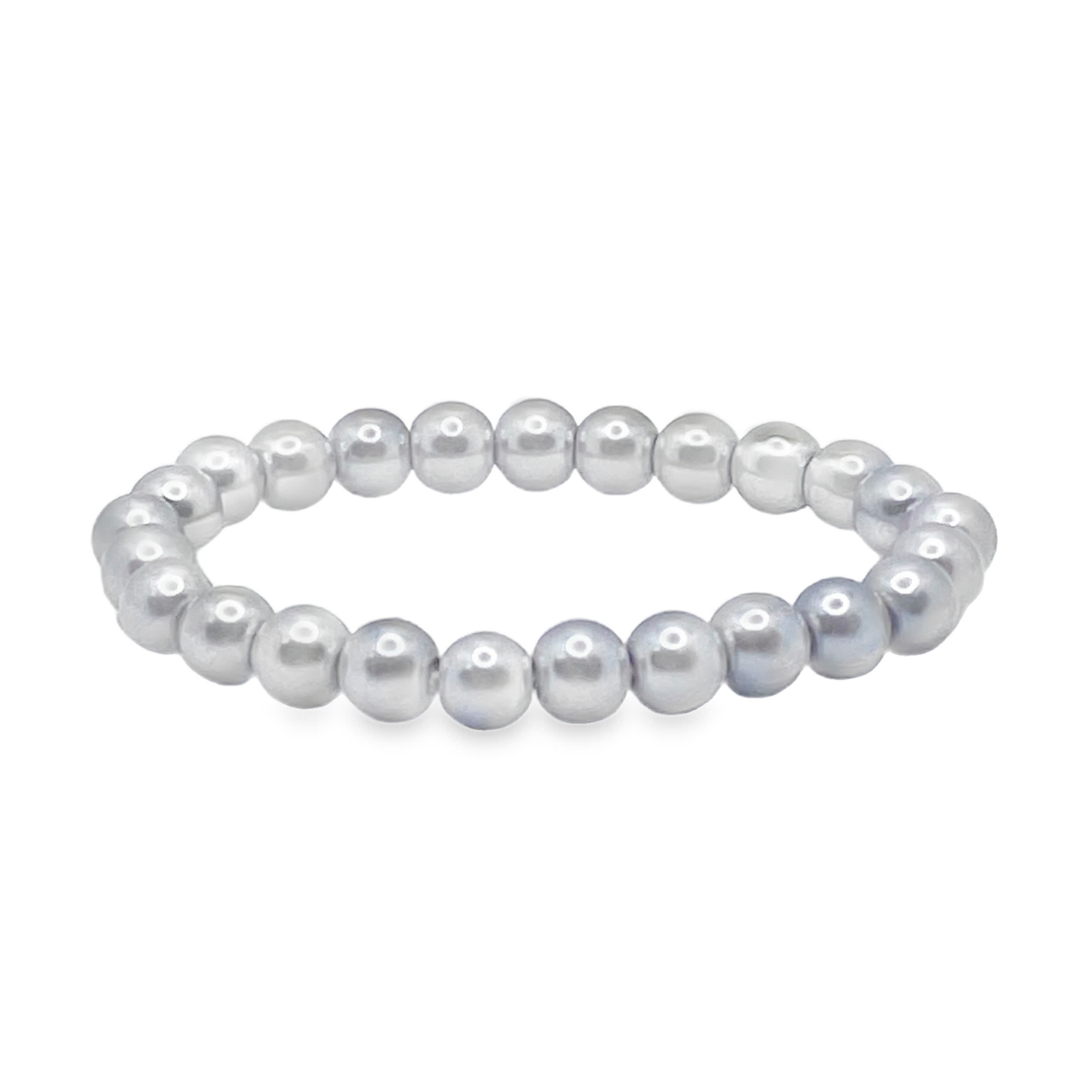 Elegancka bransoletka z czerwonych pereł z koralikami