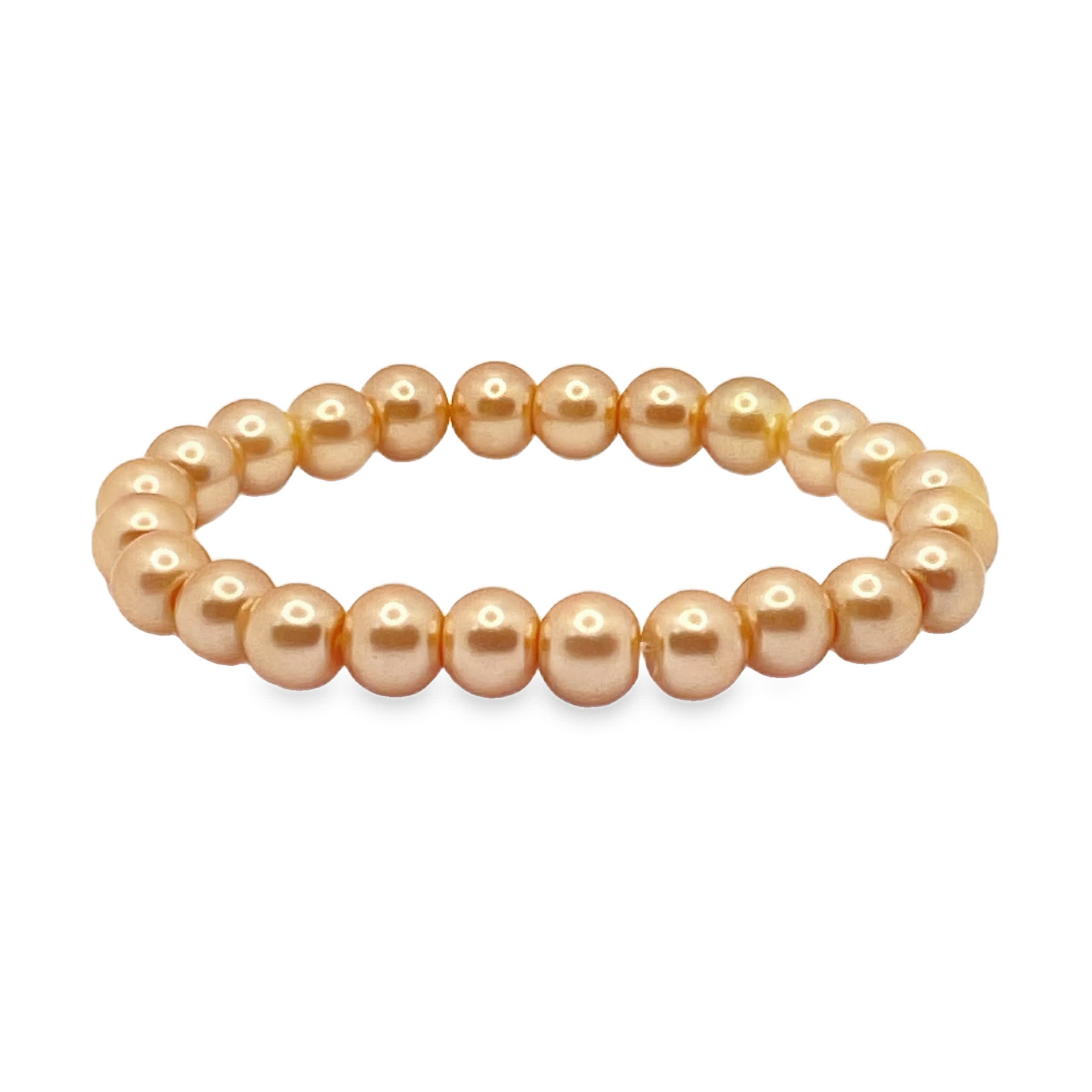 Elegancka bransoletka z czerwonych pereł z koralikami
