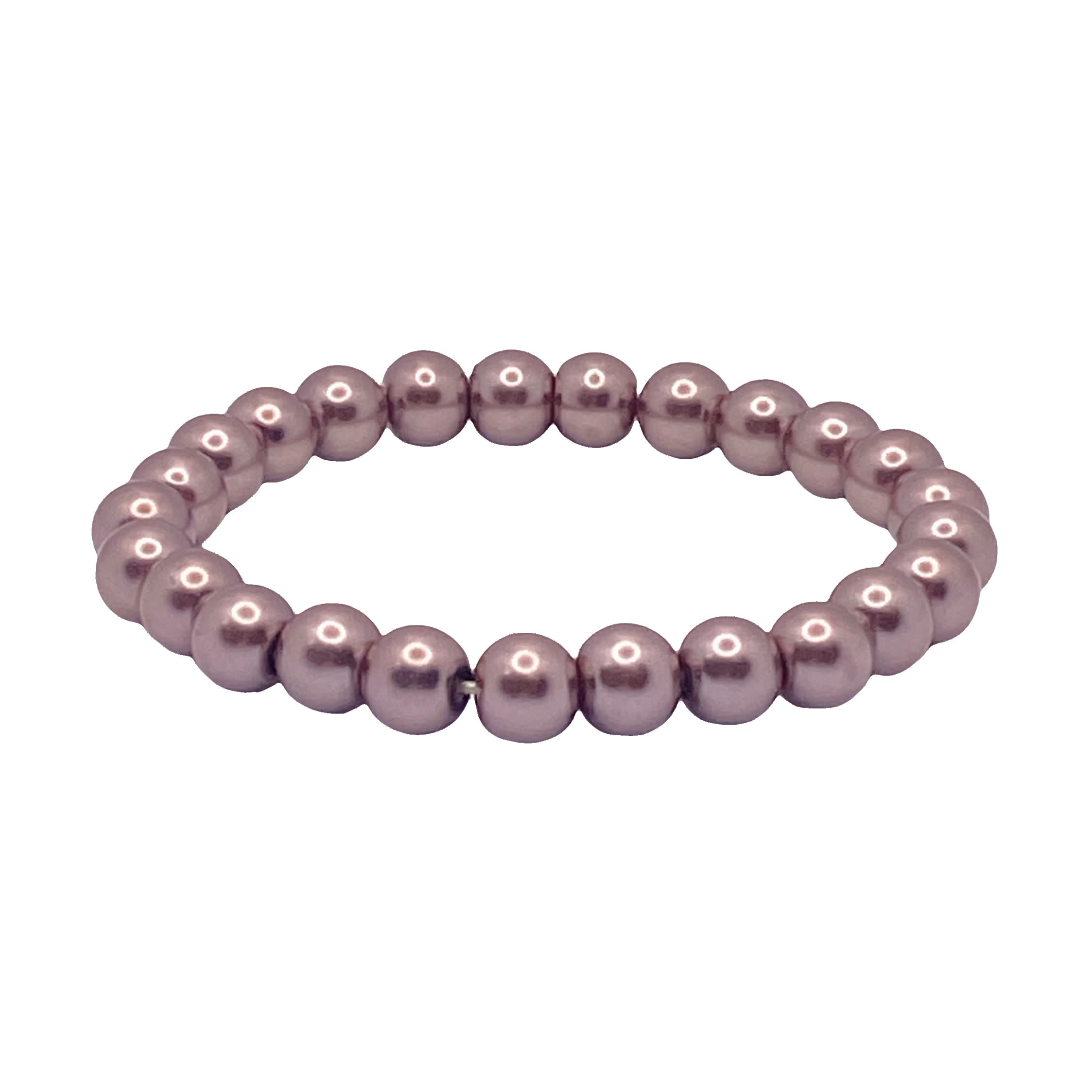 Elegancka bransoletka z czerwonych pereł z koralikami
