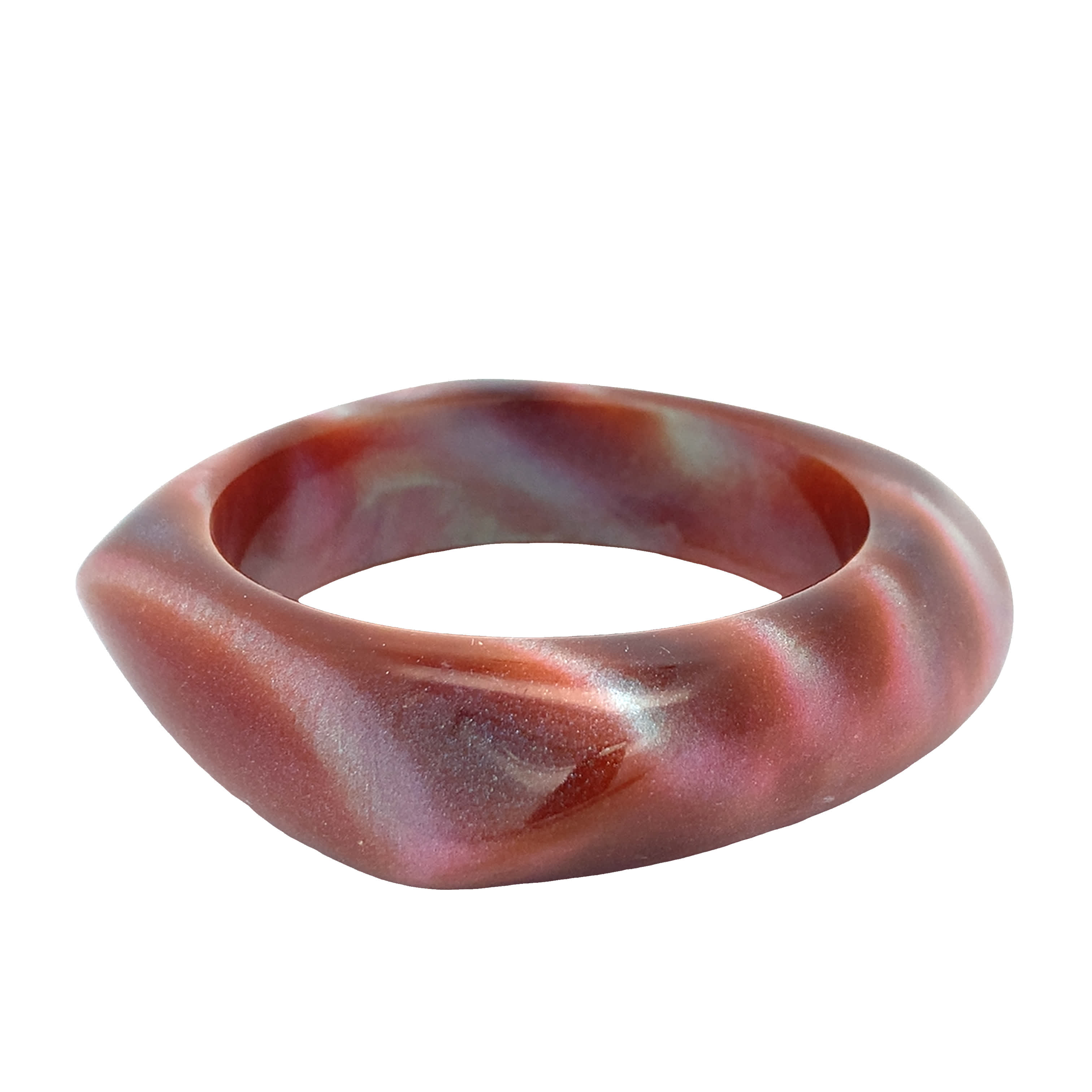 Bransoletka w kształcie kwadratu bez metalu