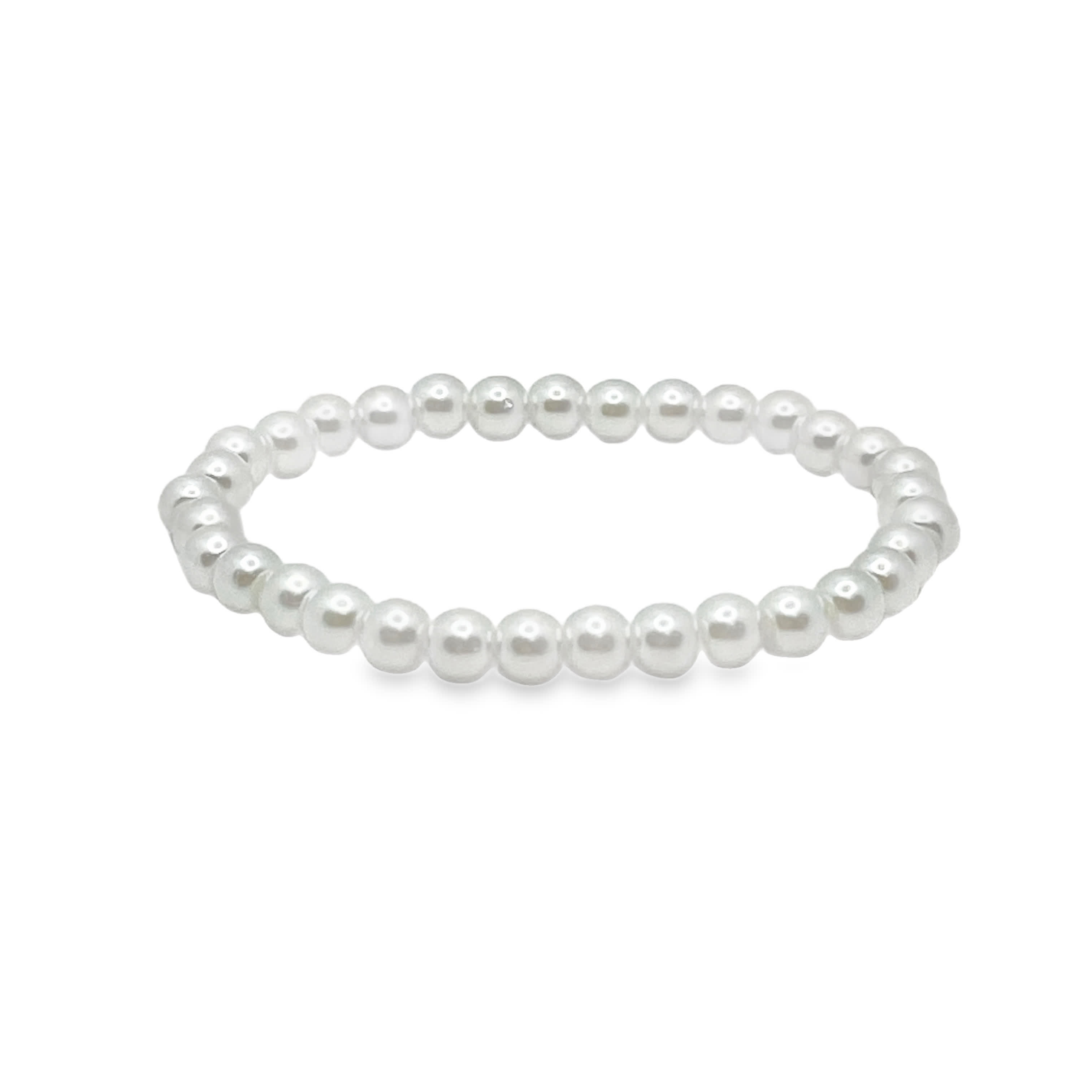 Ponadczasowa perłowa bransoletka z koralikami