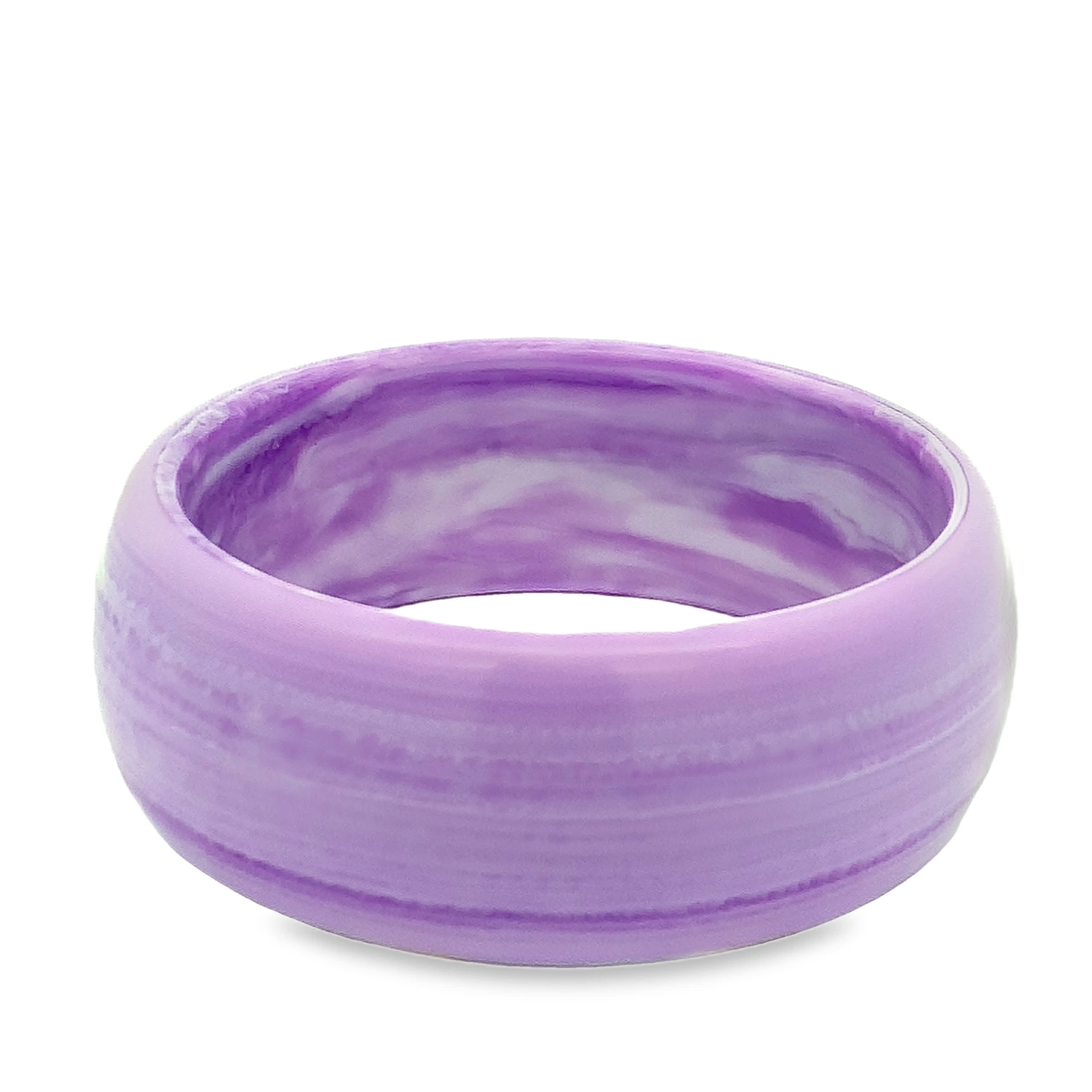 Nowoczesna marmurkowa bransoletka bez metalu