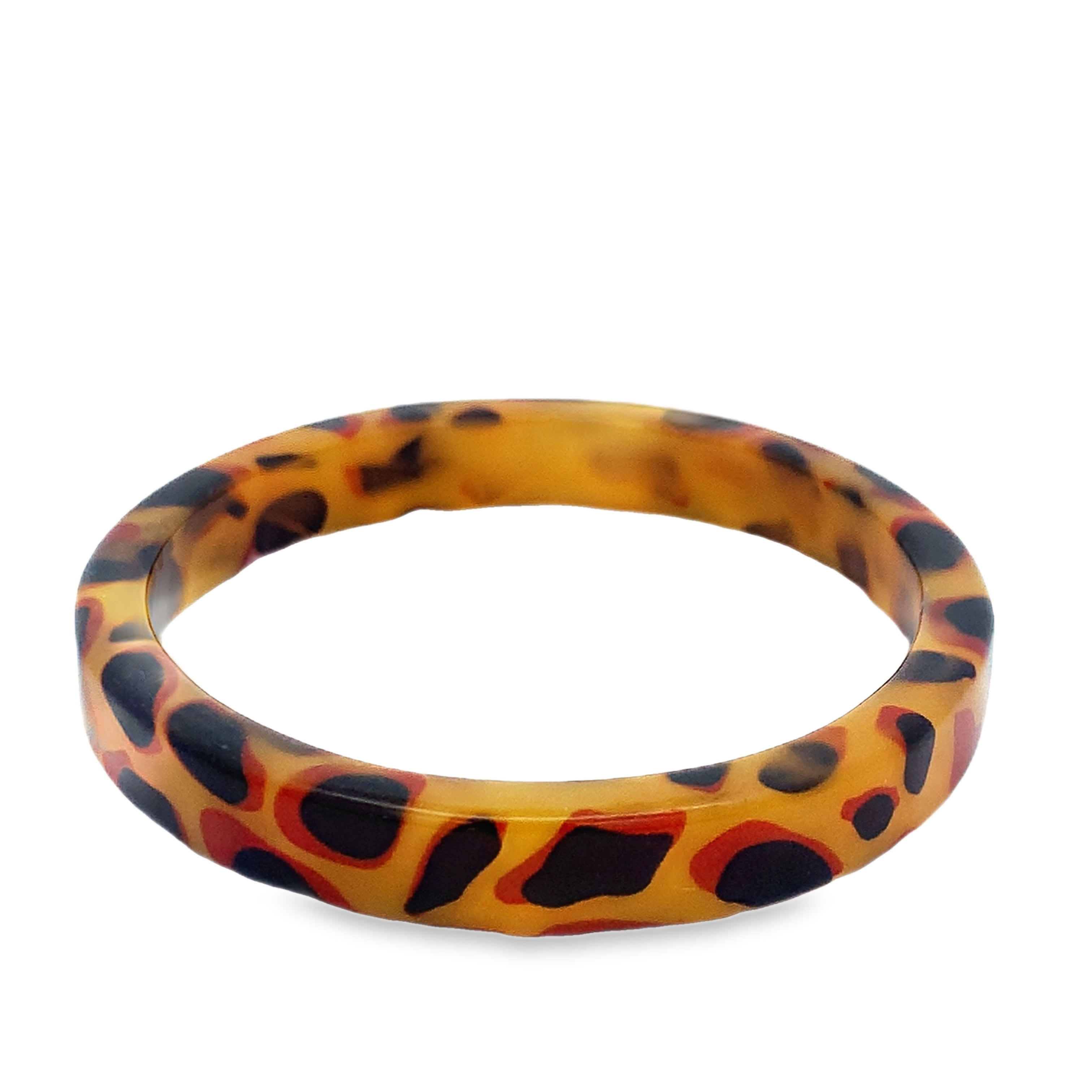 Elegancka bransoletka ze złoconej stali bez metalu z artystycznymi rysunkami