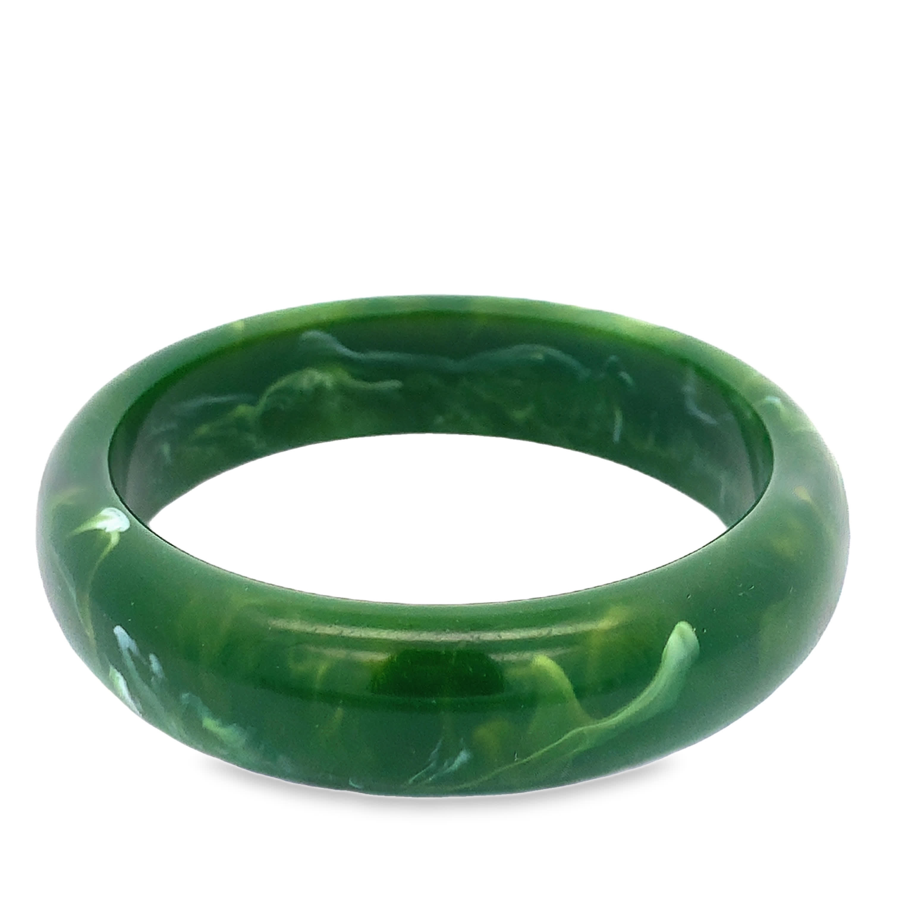 Elegancka bransoletka z zielonego jadeitu