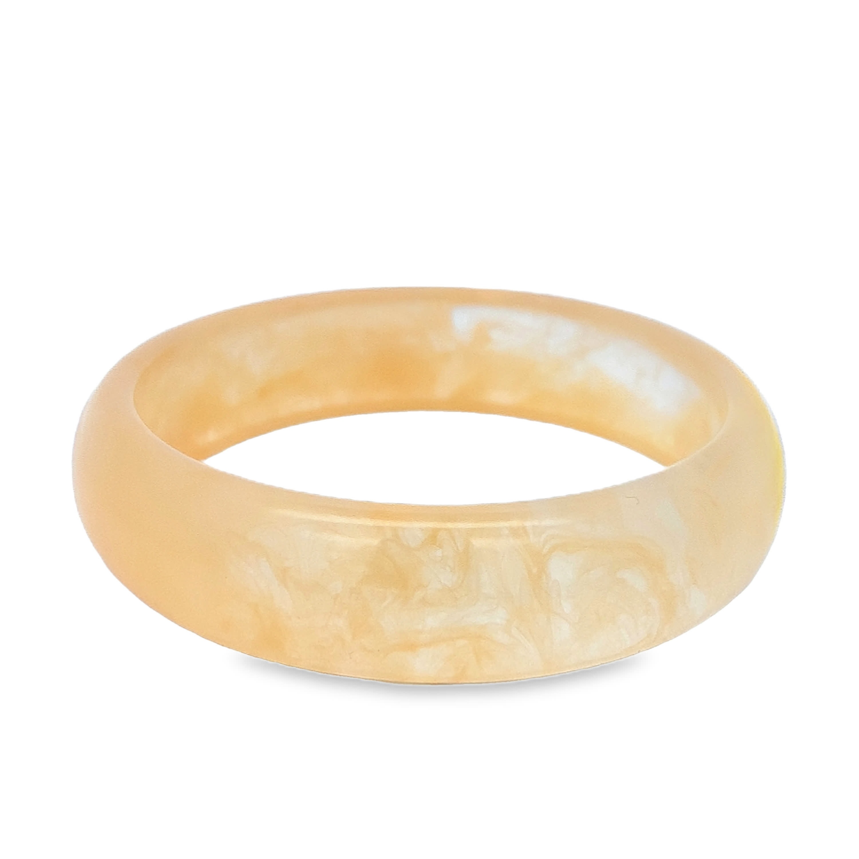 Bransoletka typu bangle imitacja naturalnego kwarcu