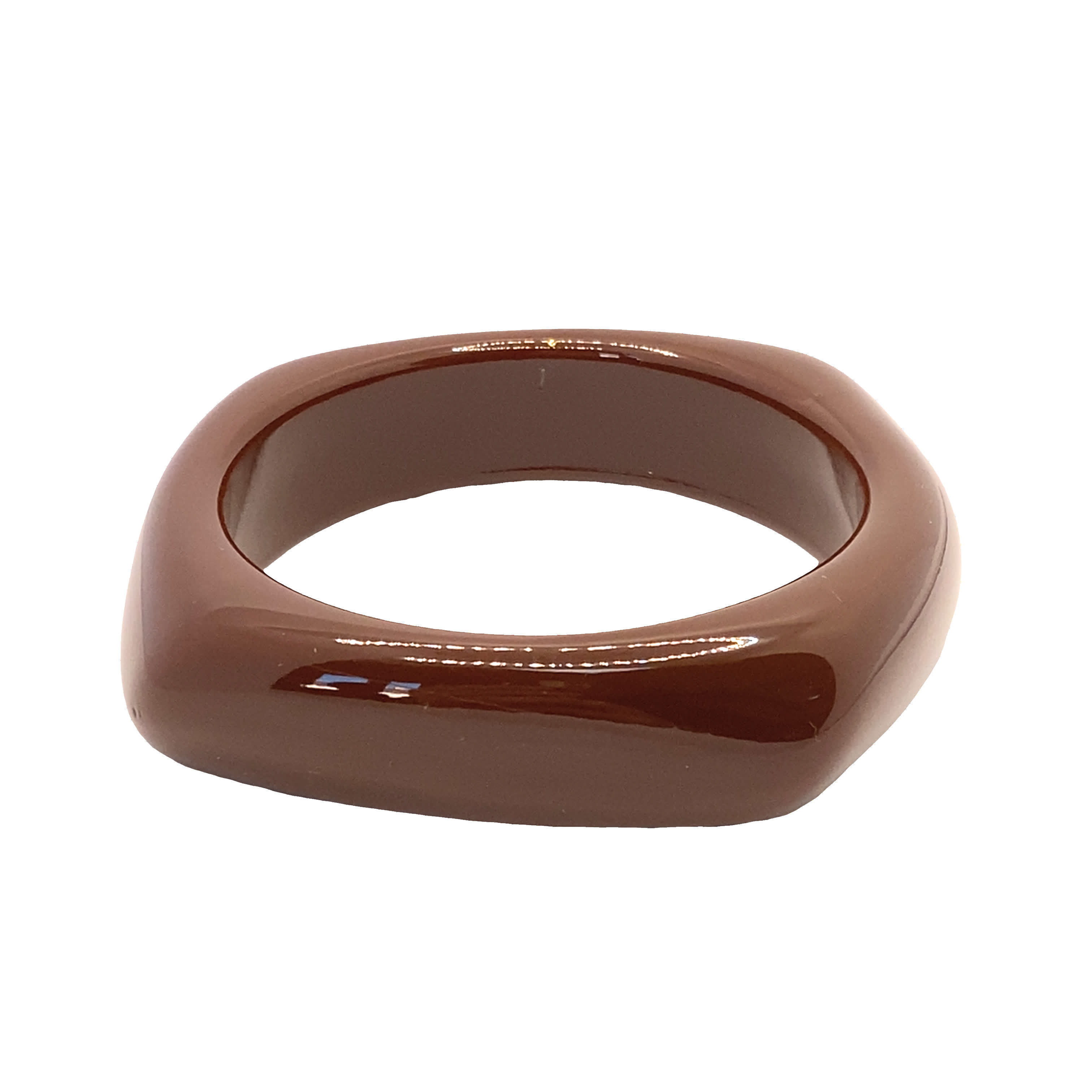 Nowoczesna kwadratowa bransoletka bez metalu