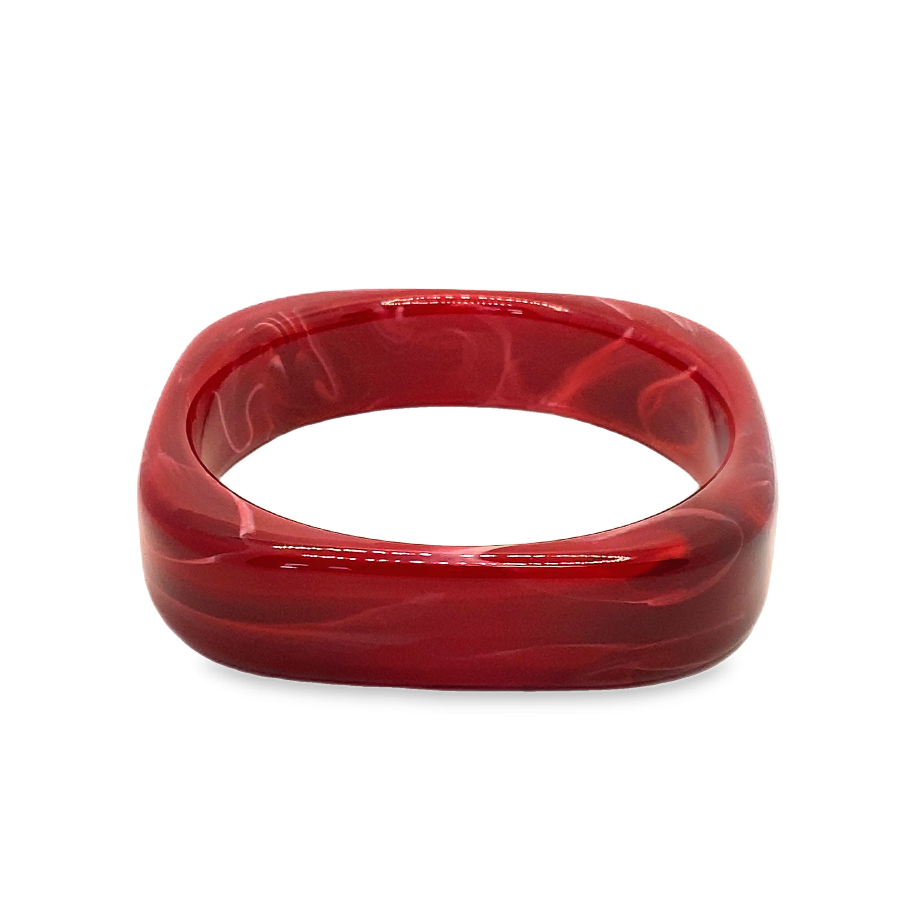 Bangle bordowa smuga