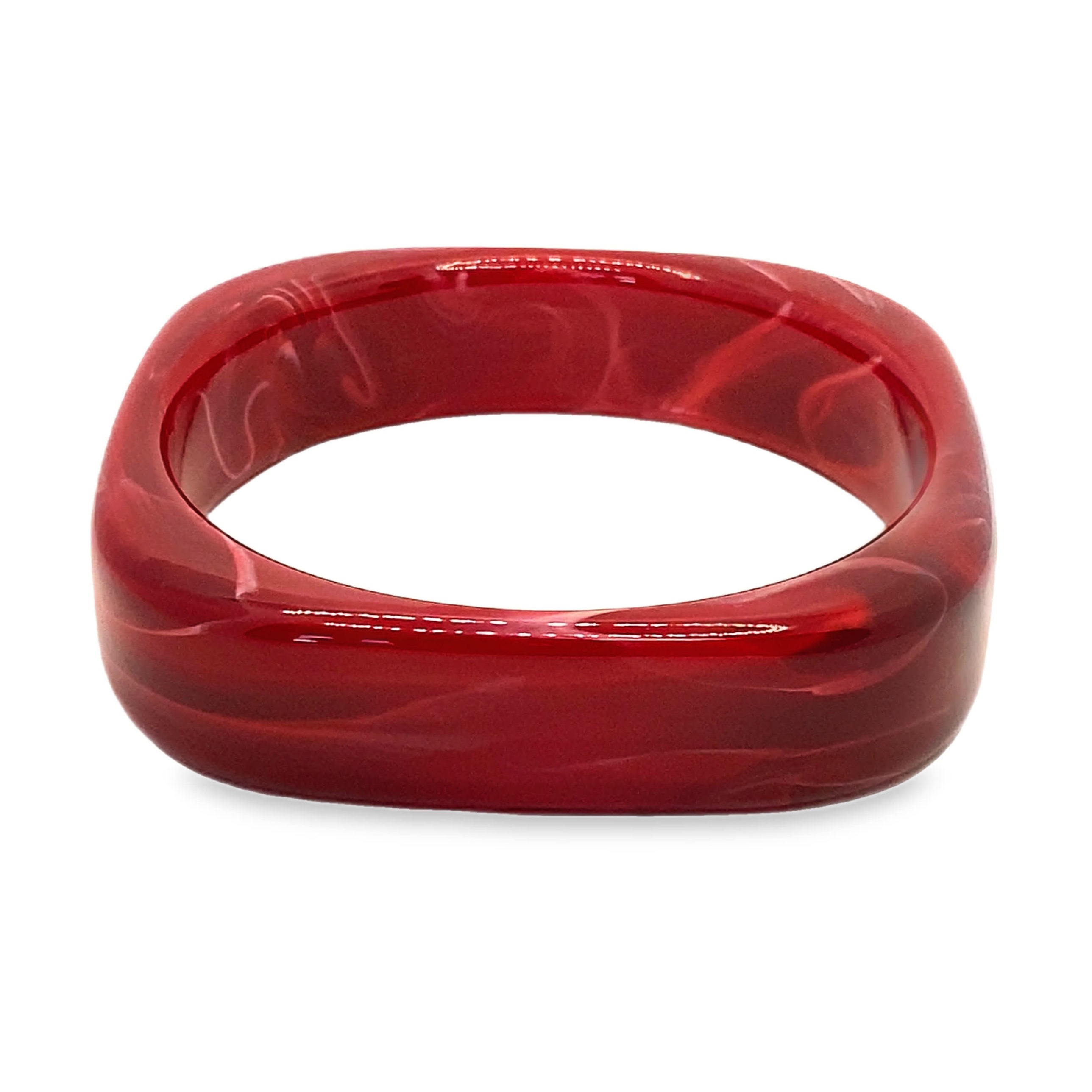 Bangle bordowa smuga