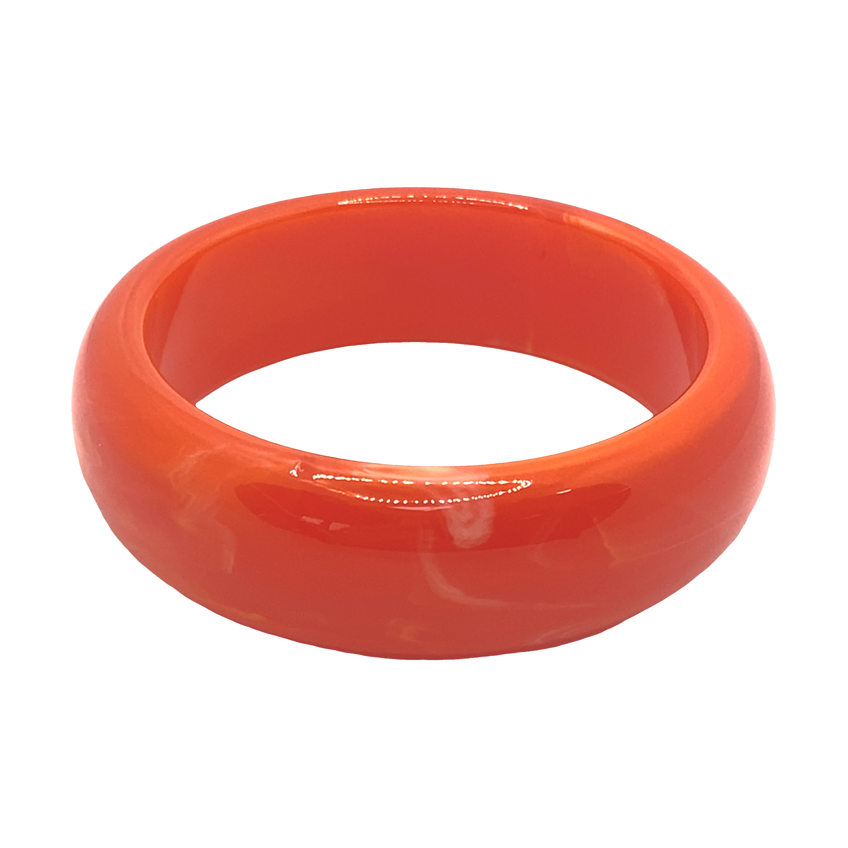 Bransoletka bangle imitująca naturalny kamień żywica