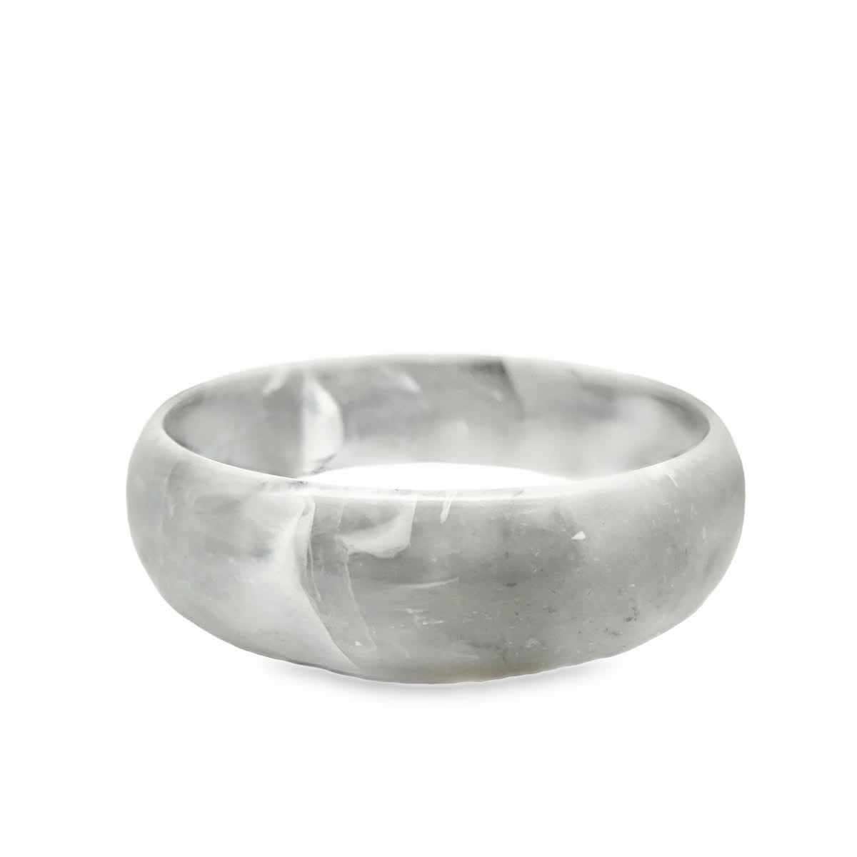 Bransoletka bangle w odcieniach szarości