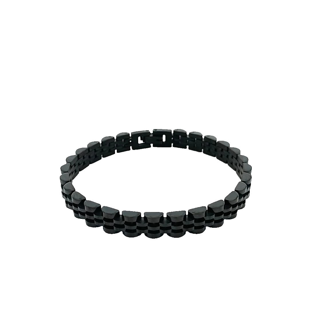 Elegancka czarna bransoletka