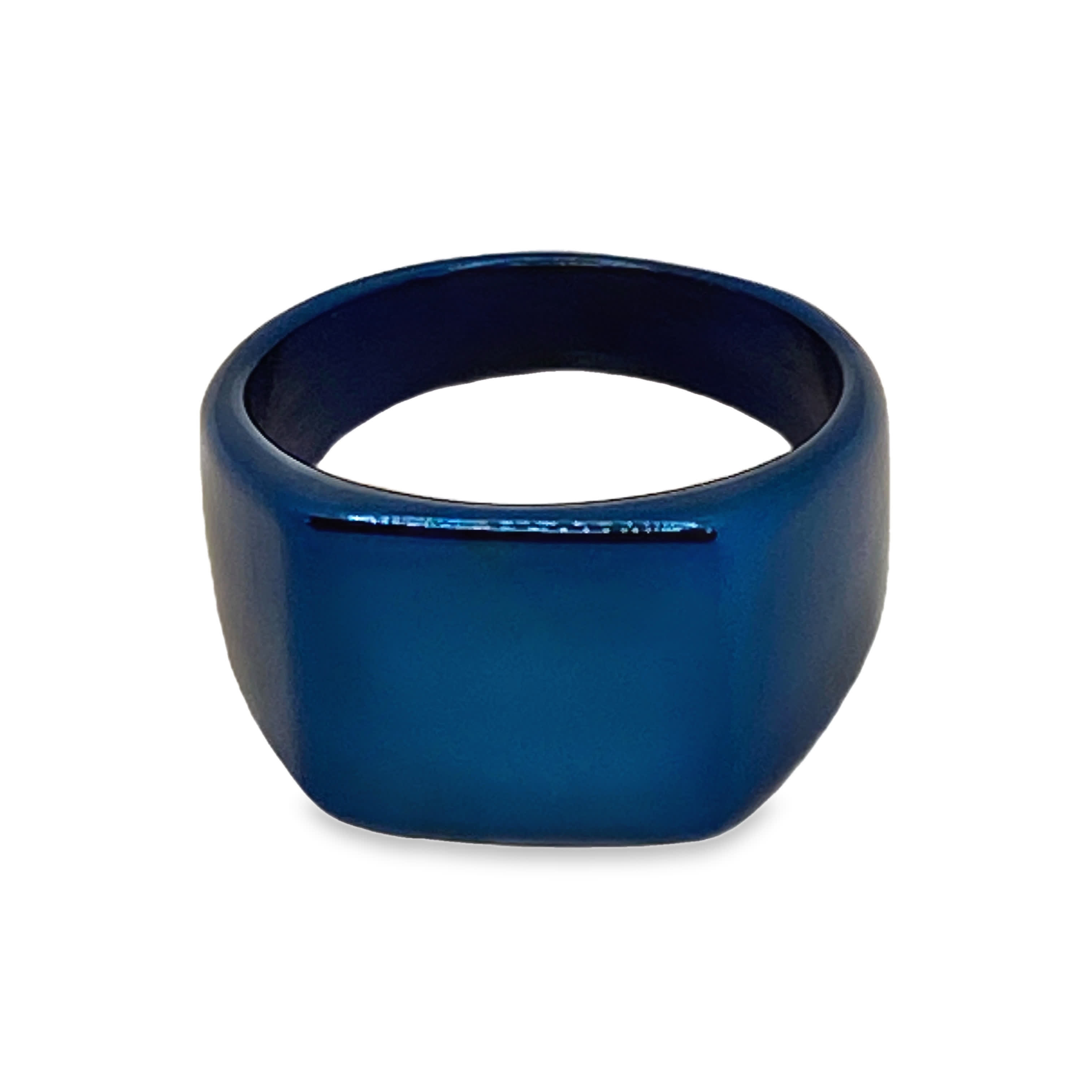 Nowoczesny pierścień bez metalu