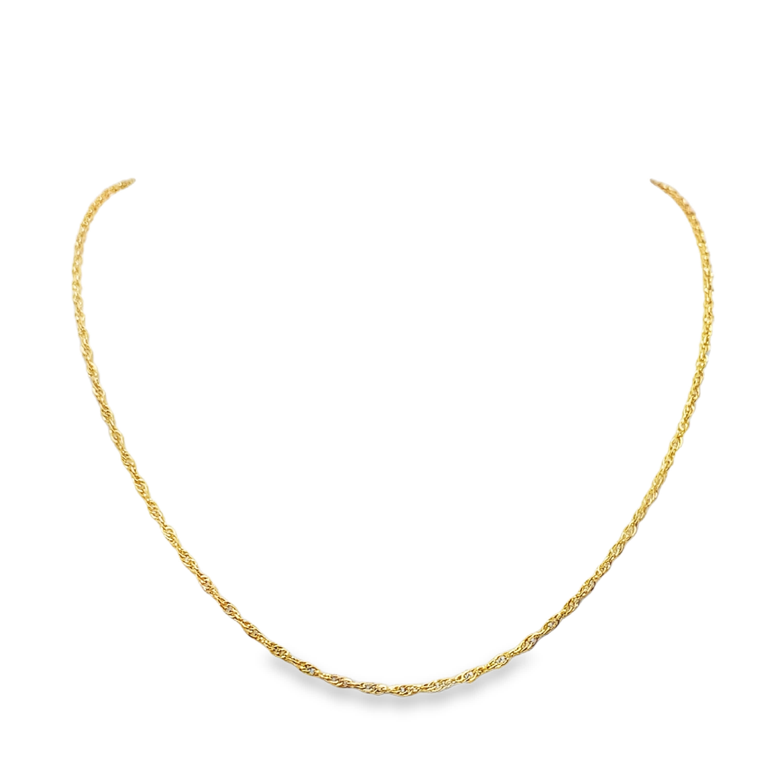 Klasyczny złocony naszyjnik