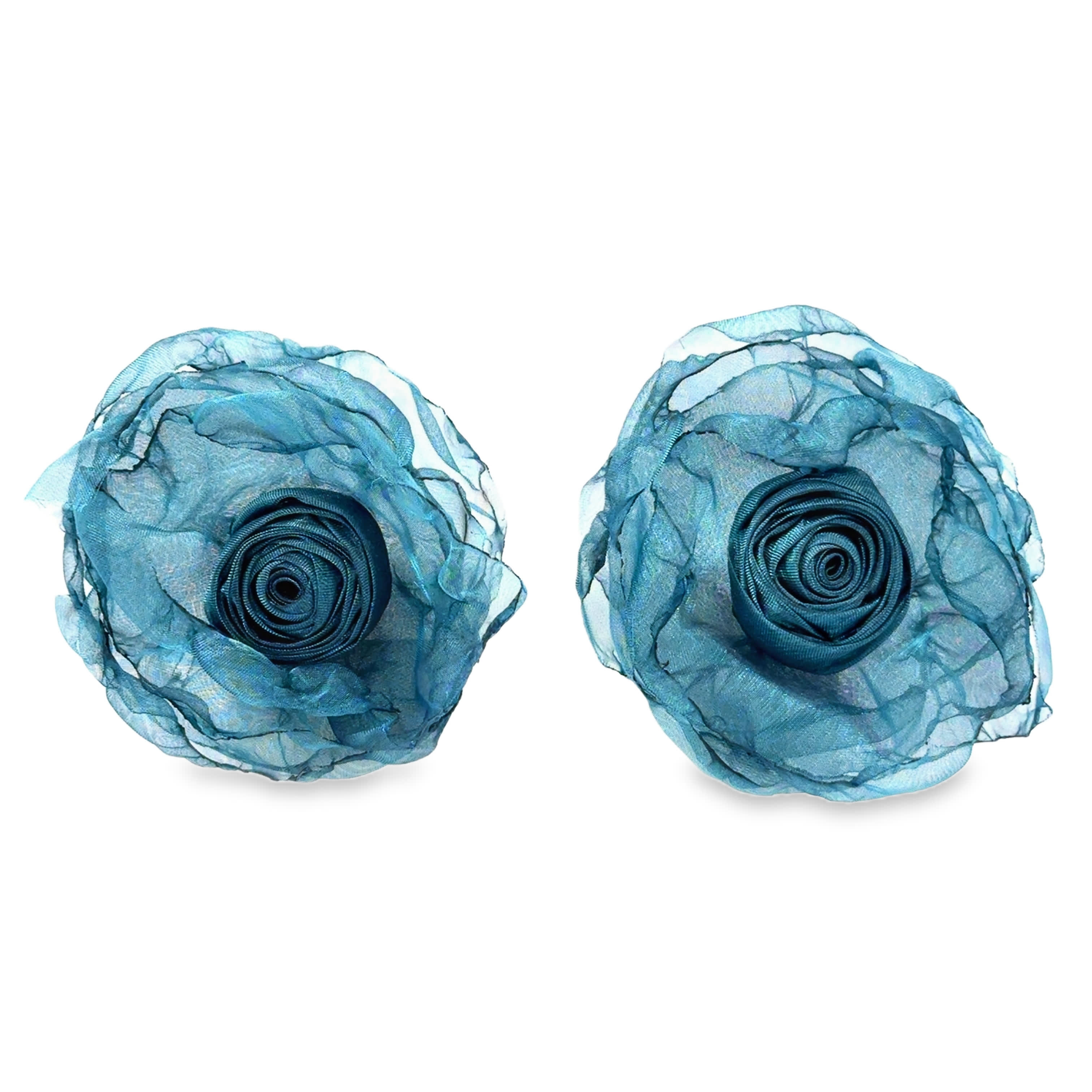 Broszki z materiału w kwiaty: ręcznie robiony elegancki dodatek