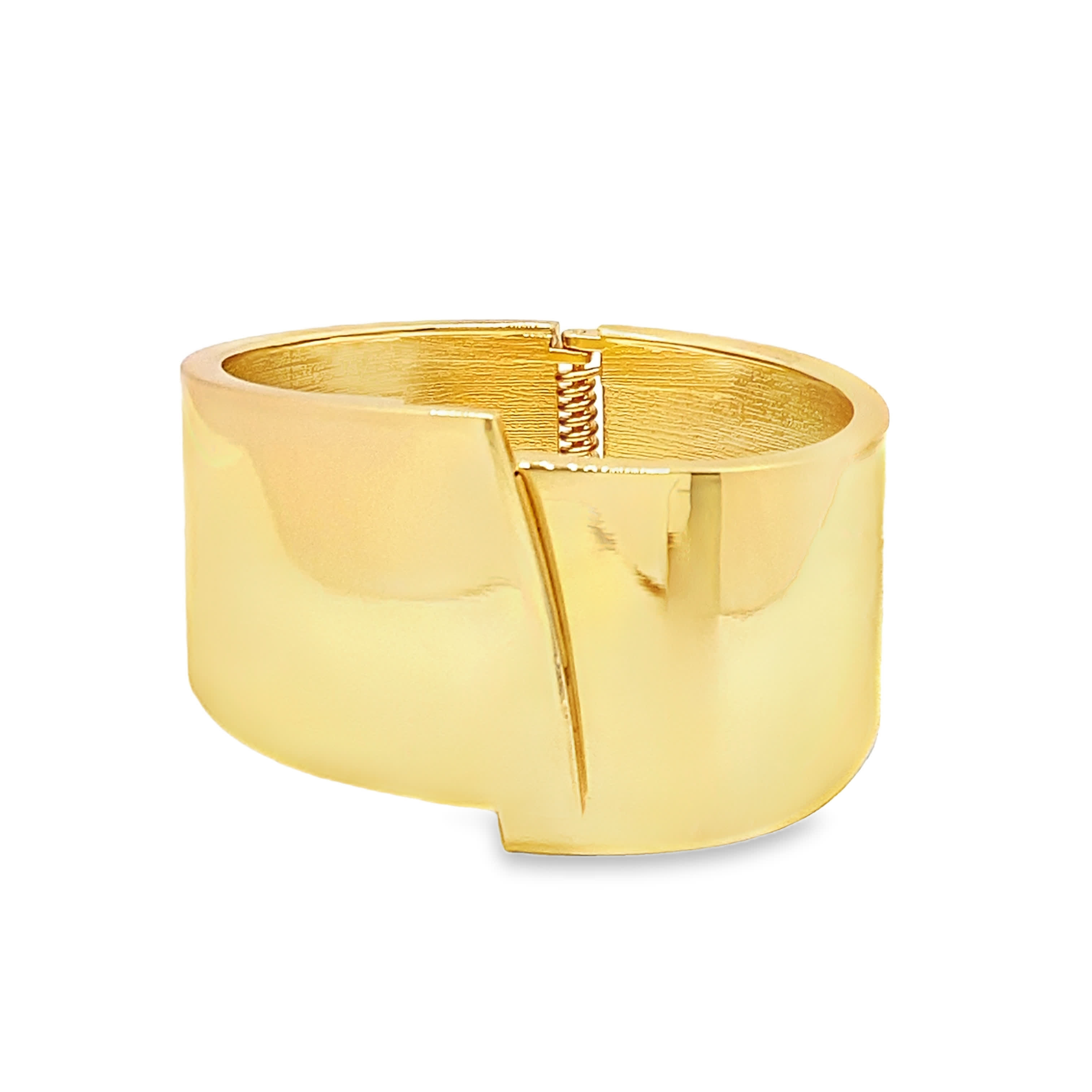 Elegancka bransoletka w kolorze żółtego złota