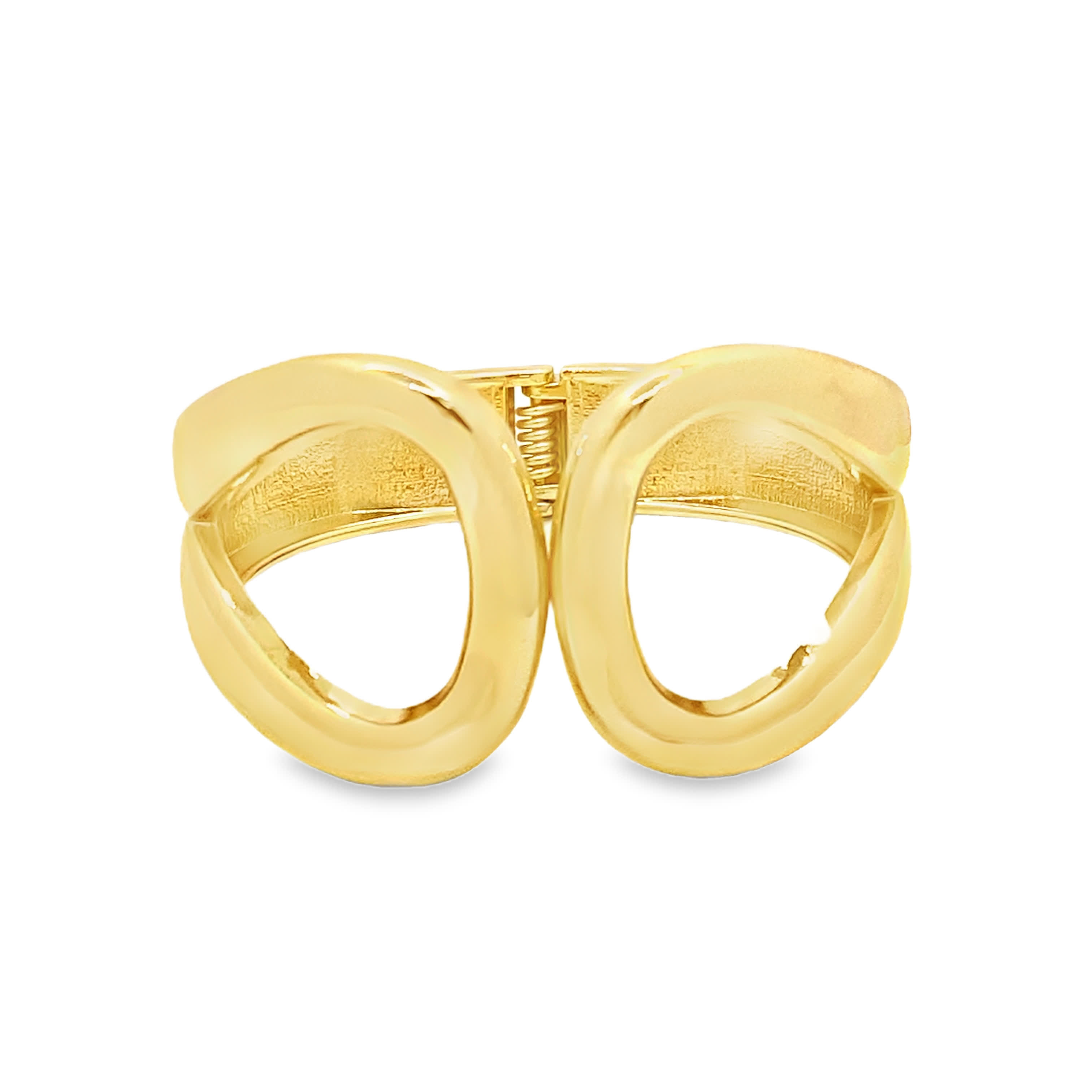 Bransoletka z zawiasami w kolorze żółtego złota