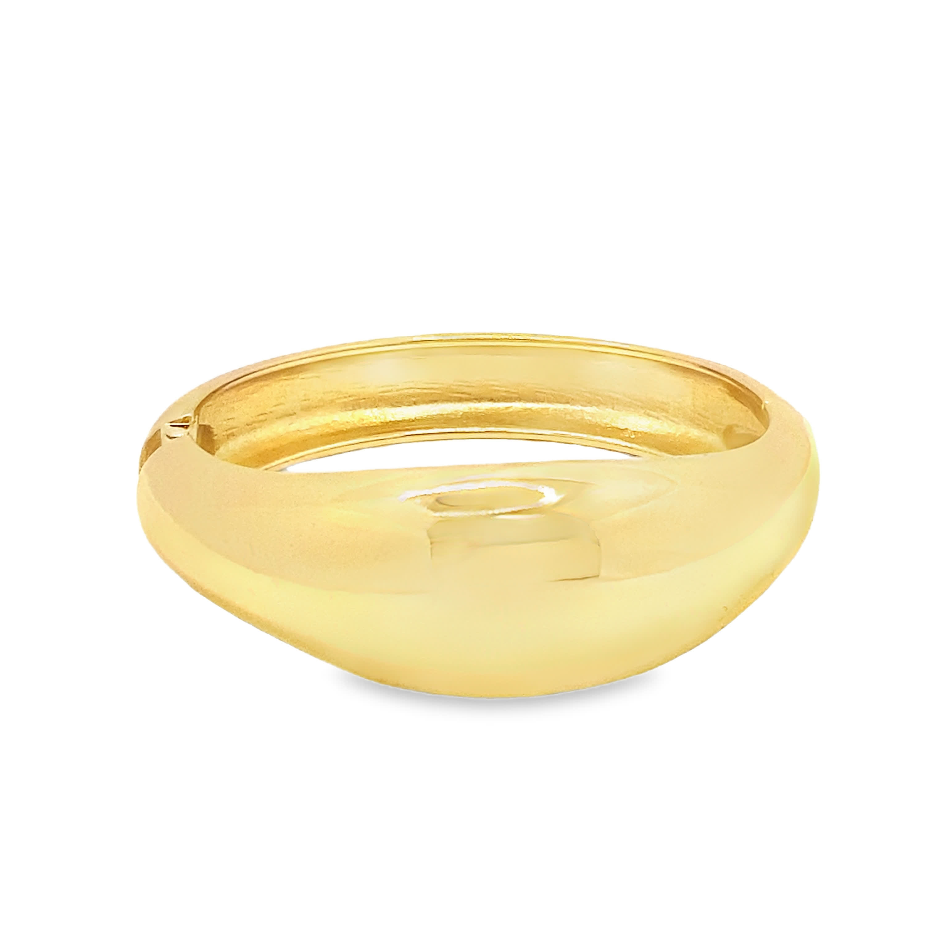 Klasyczna bransoletka w kolorze żółtego złota