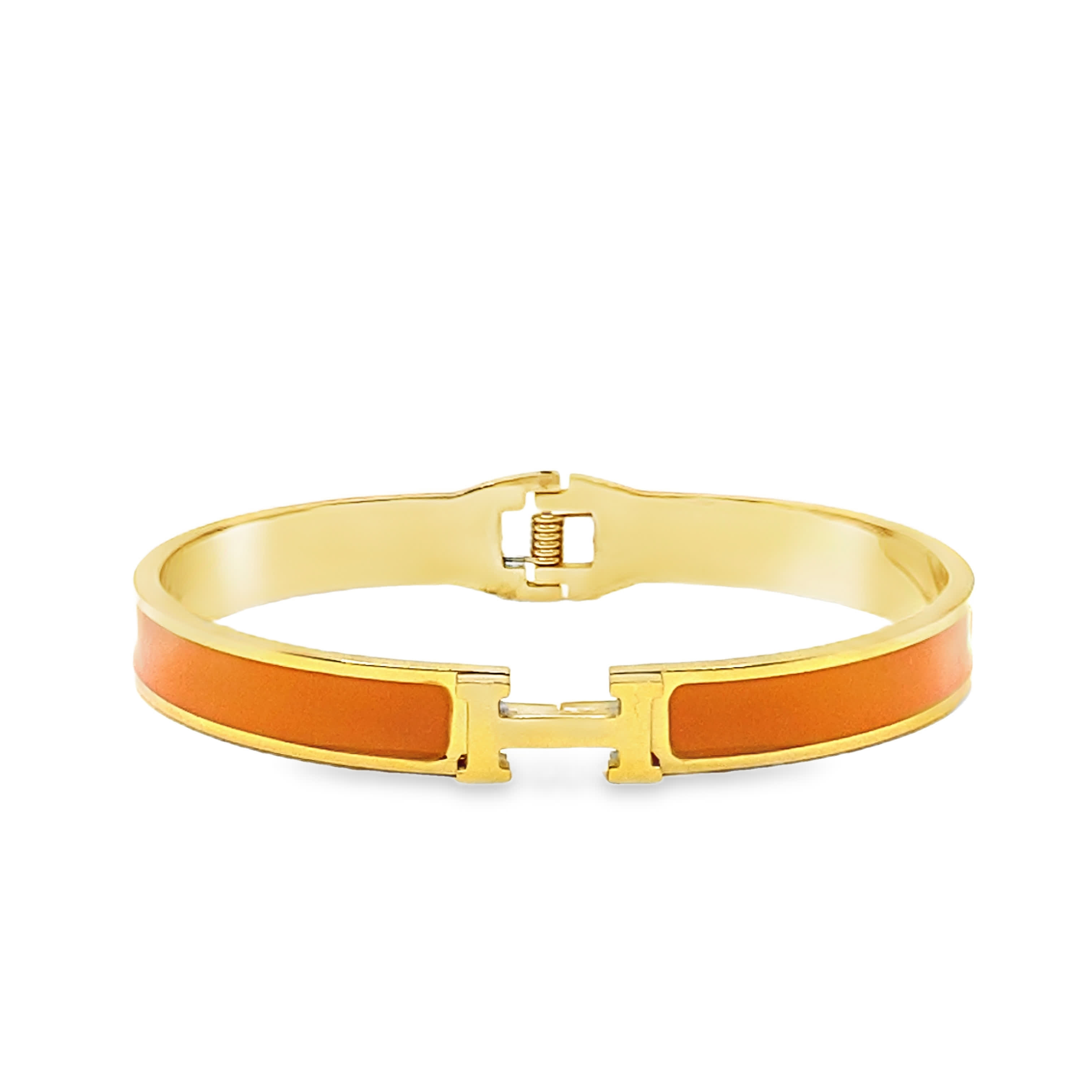 Elegancka bransoletka w kolorze żółtego złota