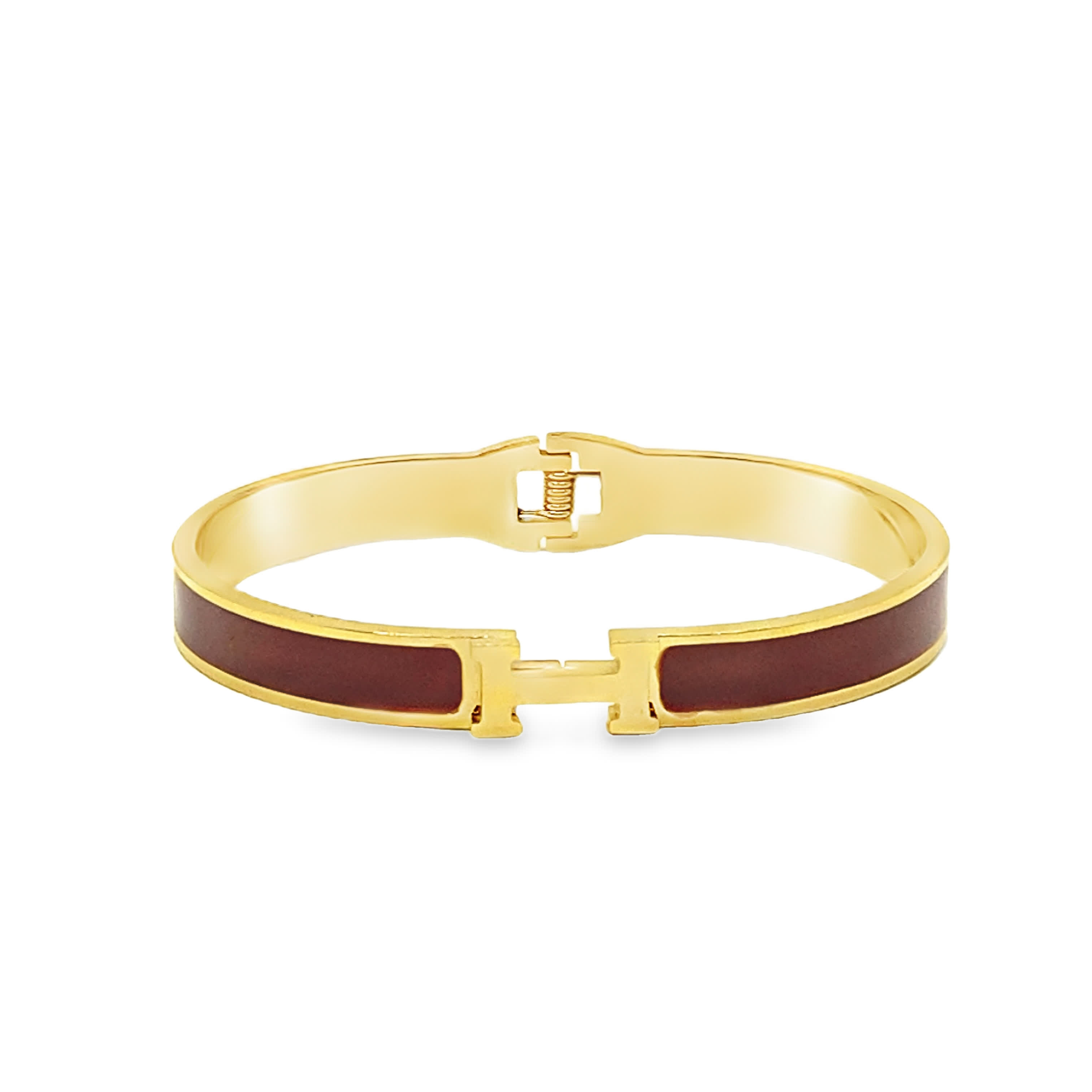 Bransoletka w kolorze żółtego złota o eleganckim wyglądzie