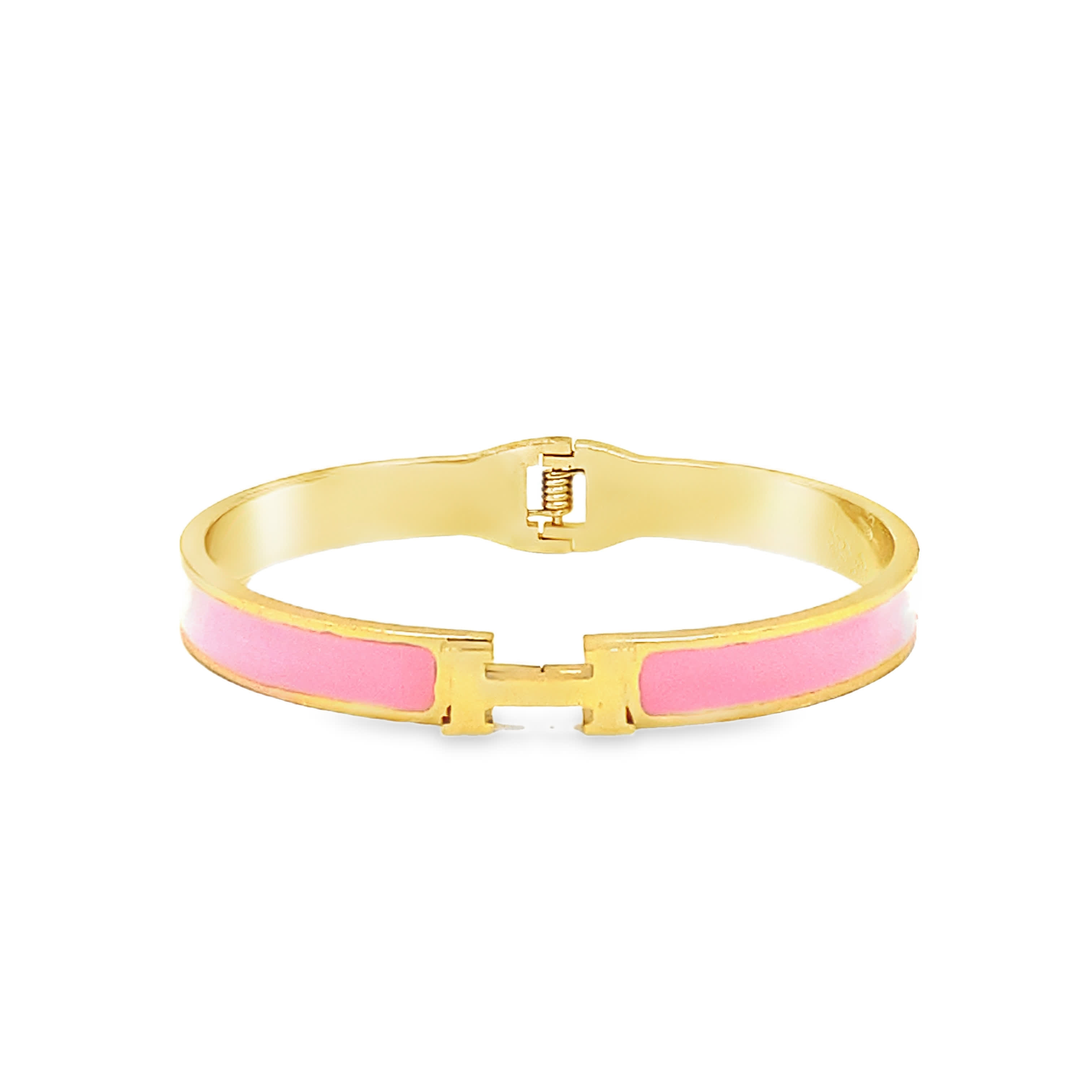 Elegancka bransoletka w kolorze żółtego złota