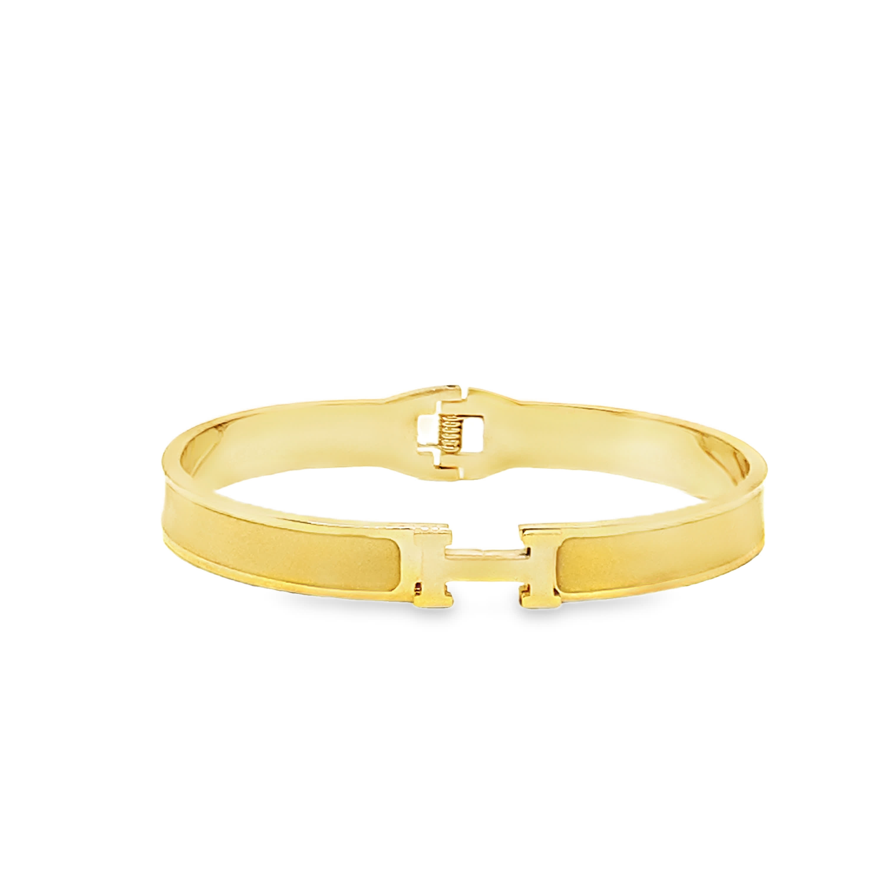 Klasyczna bransoletka w kolorze żółtego złota