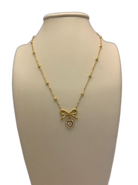 Naszyjnik z kokardą