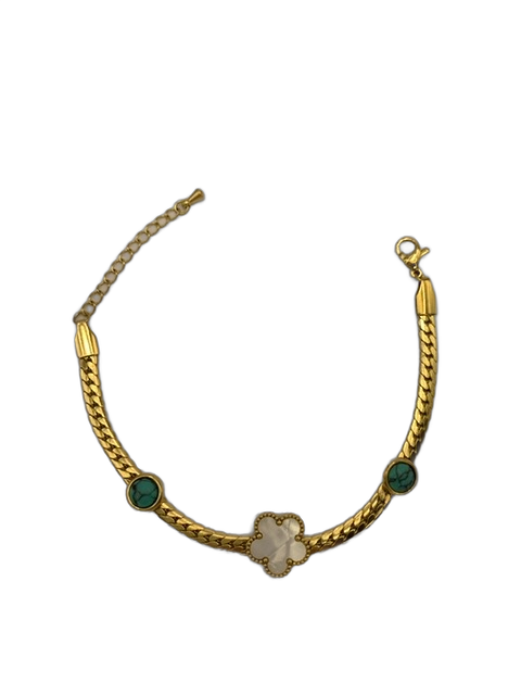 Bransoletka z kwiatuszkiem