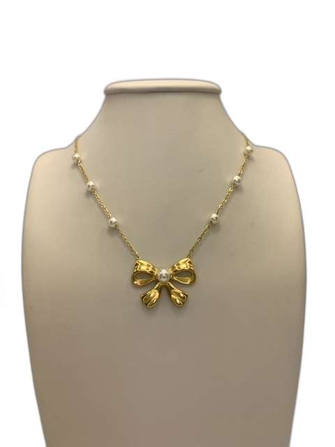 Naszyjnik z kokardką