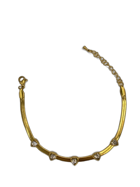 Bransoletka z serduszkiem