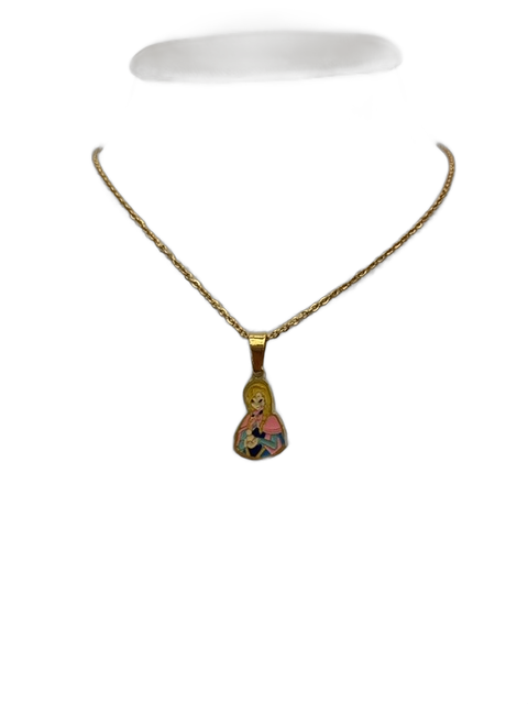 Naszyjnik z Krainą Lodu