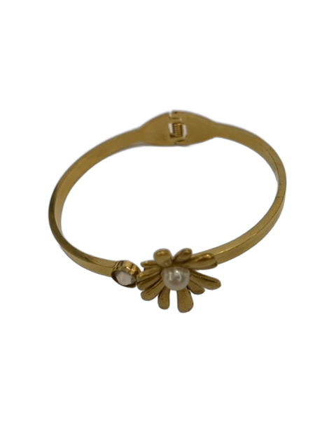 Bransoletka z kwiatem